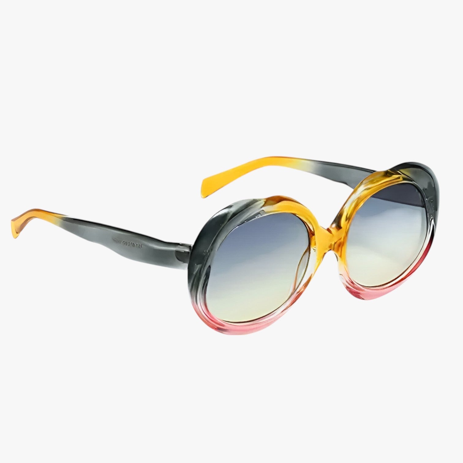 Camila | Ovaler Sonnenbrille aus Metall UV400