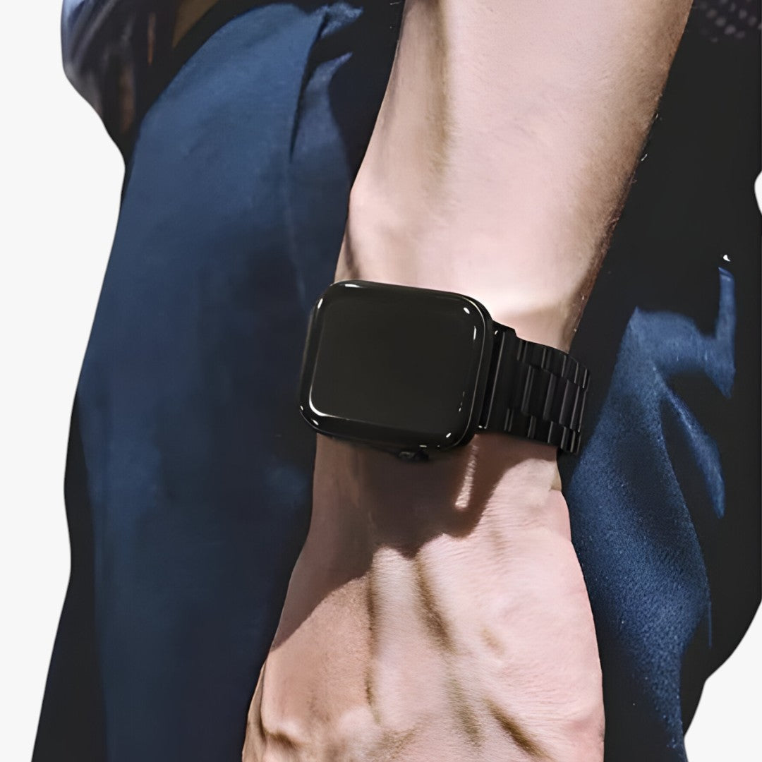 Yannis | Elegantes Stahlarmband für die Apple Watch