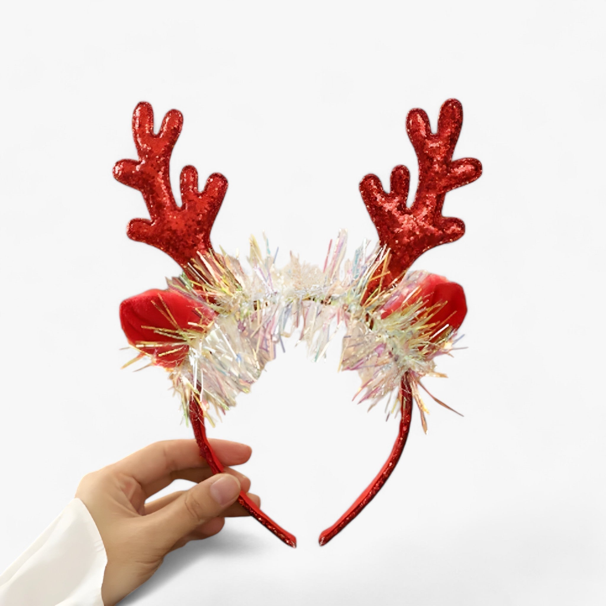 Weihnachtsdiadem mit Geweihen - Festliches und Zartes Accessoire für Kinder - D - Weihnachtsdiadem mit Geweihen - Festliches und Zartes Accessoire für Kinder - €25 - Concept Neurenberg