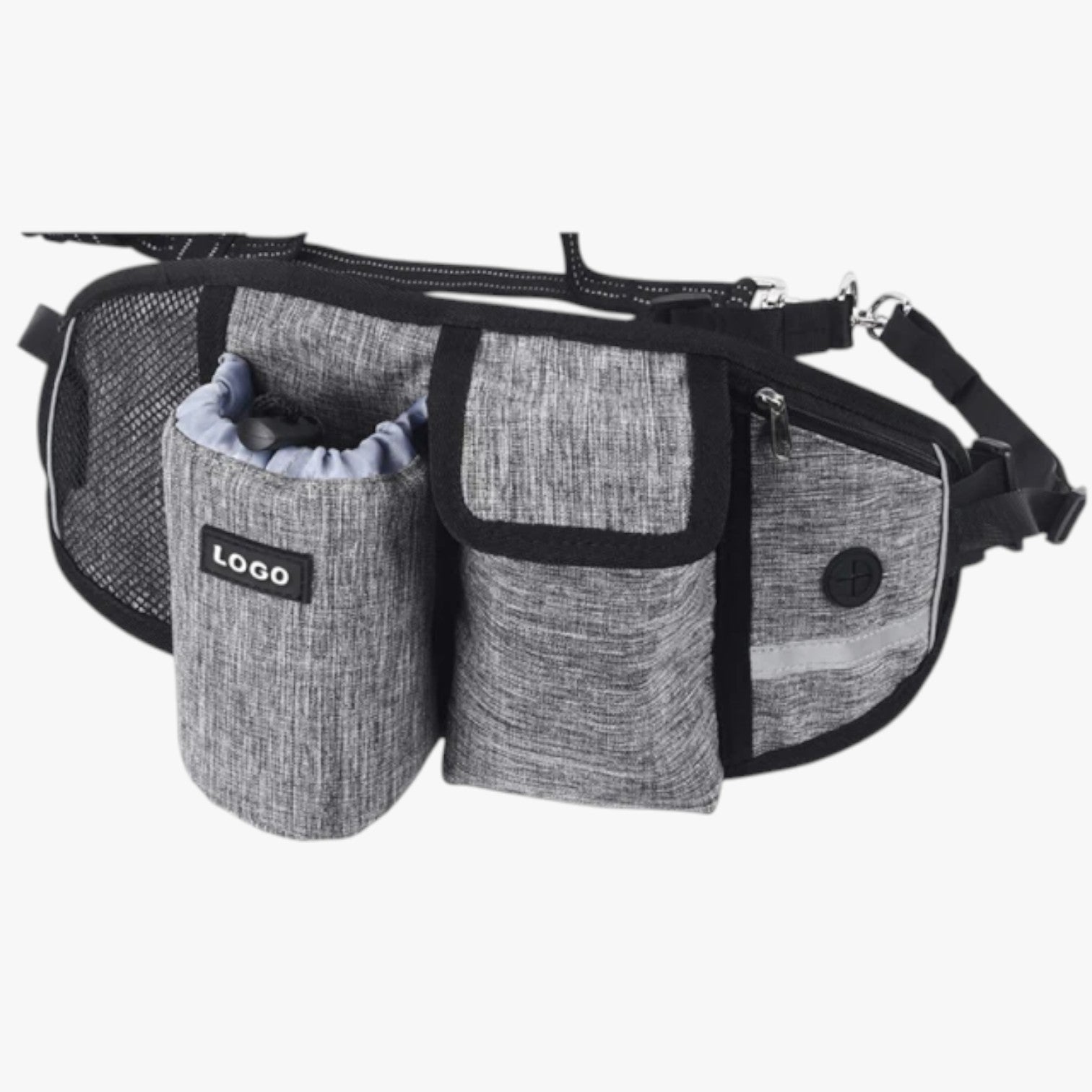 Briella | Sportlicher Hüftgurt mit Preistasche und reflektierendem Leinehalter