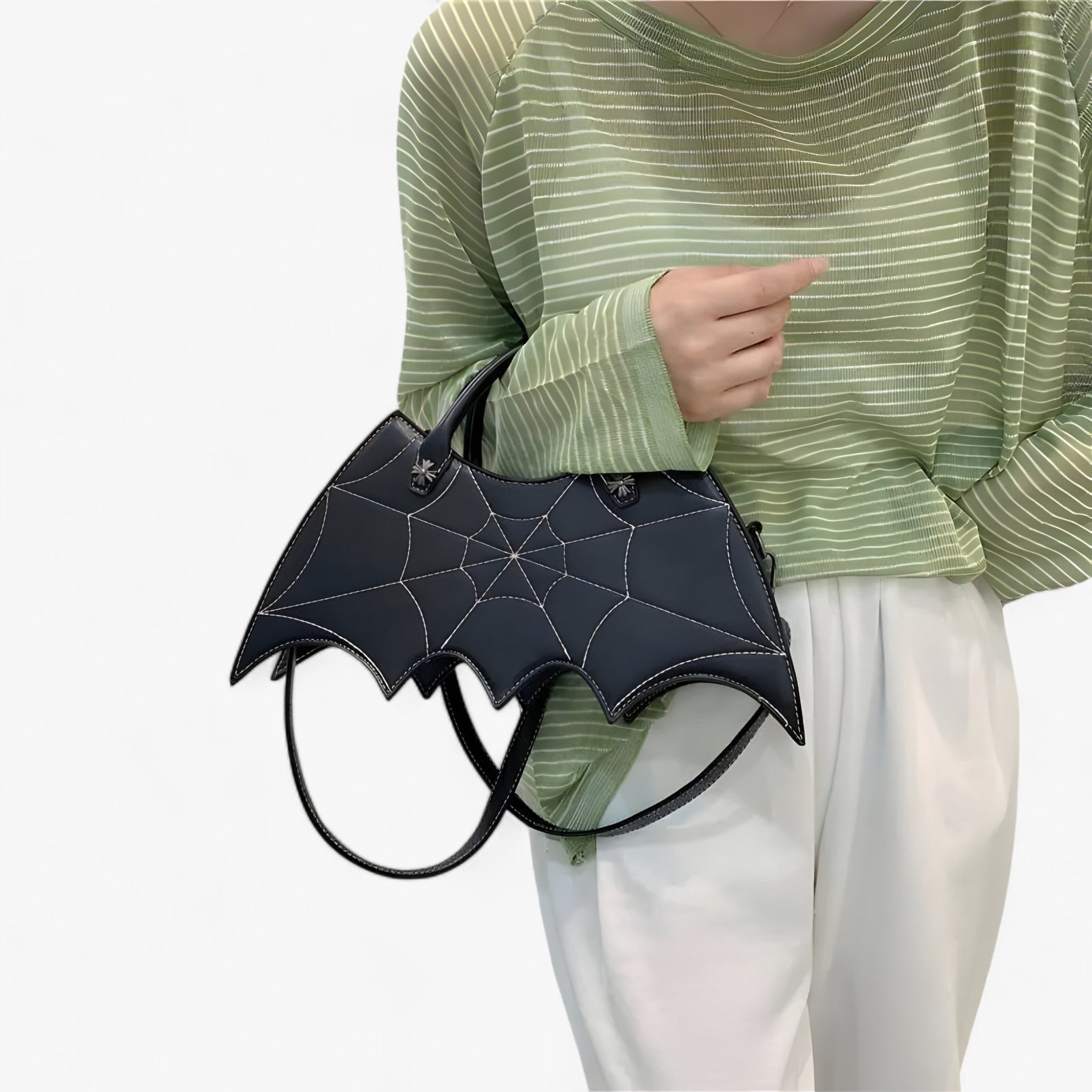Spider-Web Umhängetasche - Trendy und Kühn für Halloween - - Sophie | Spider-Web Umhängetasche - Trendy und Kühn für Halloween - €25 - Concept Düsseldorf