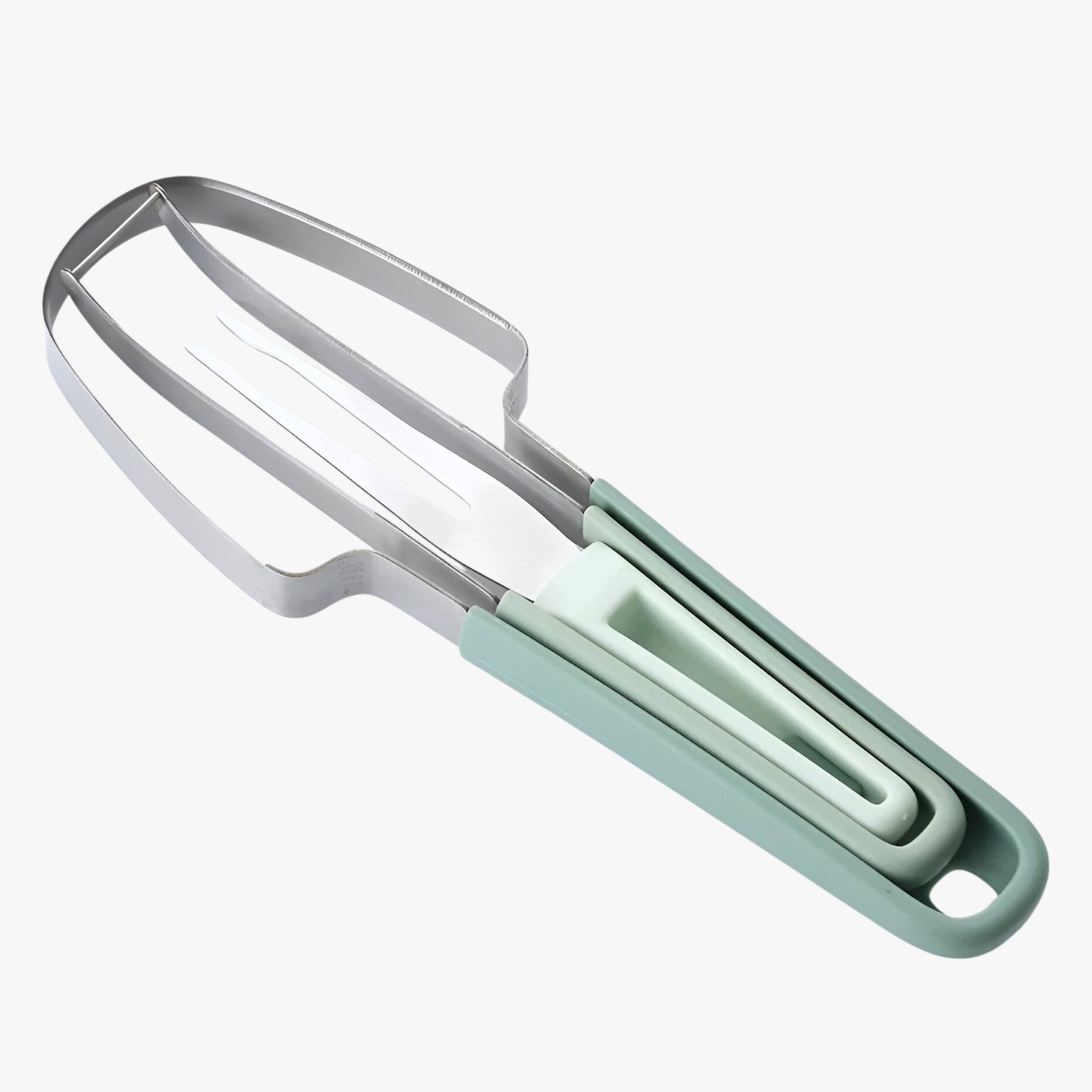 Yukon | 3 in 1 Wassermelonen Schneider - Schneiden, Schöpfen & Servieren ohne Mühe