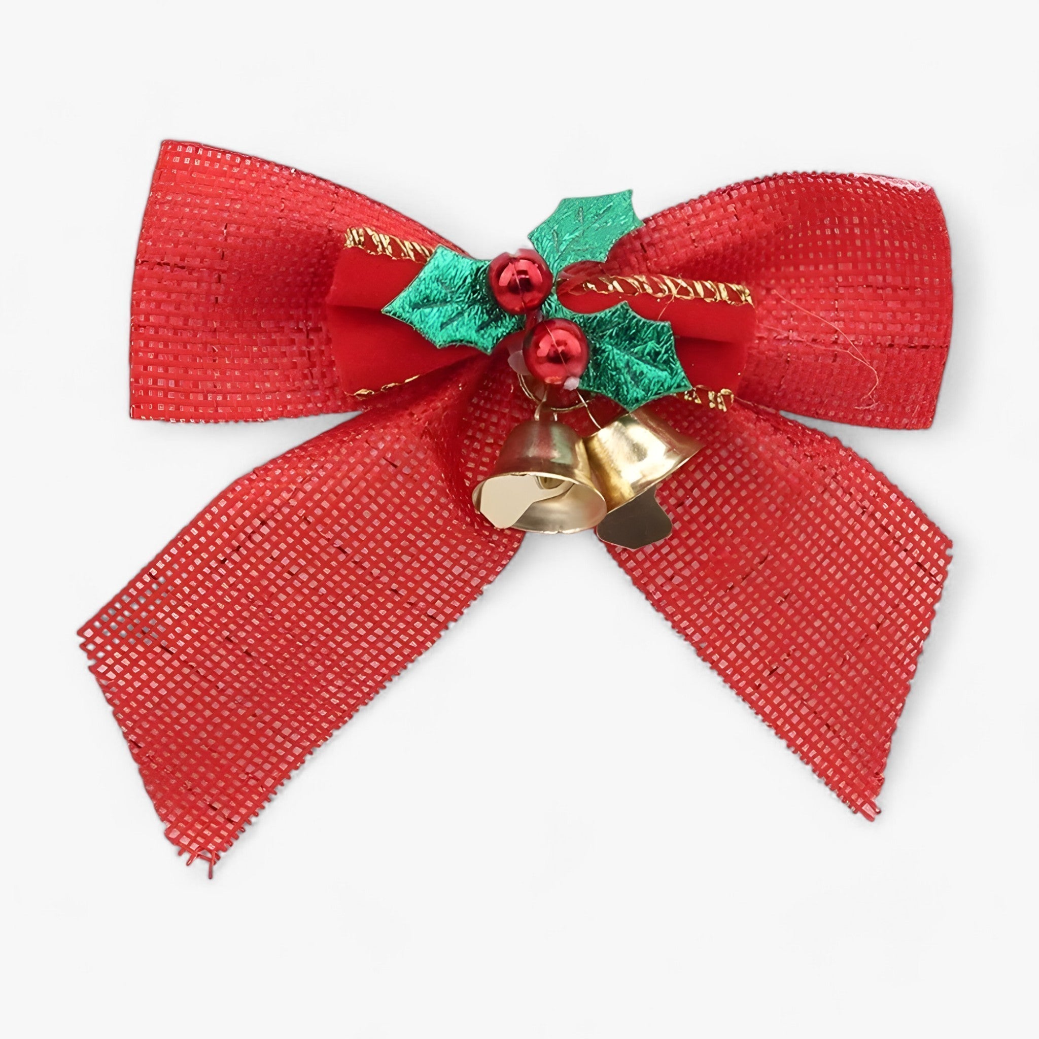 Weihnachtsbaum-Schleife - Festdekoration mit Glöckchen für Haus und Garten - - Weihnachtsbaum-Schleife - Festdekoration mit Glöckchen für Haus und Garten - €25 - Concept Neurenberg