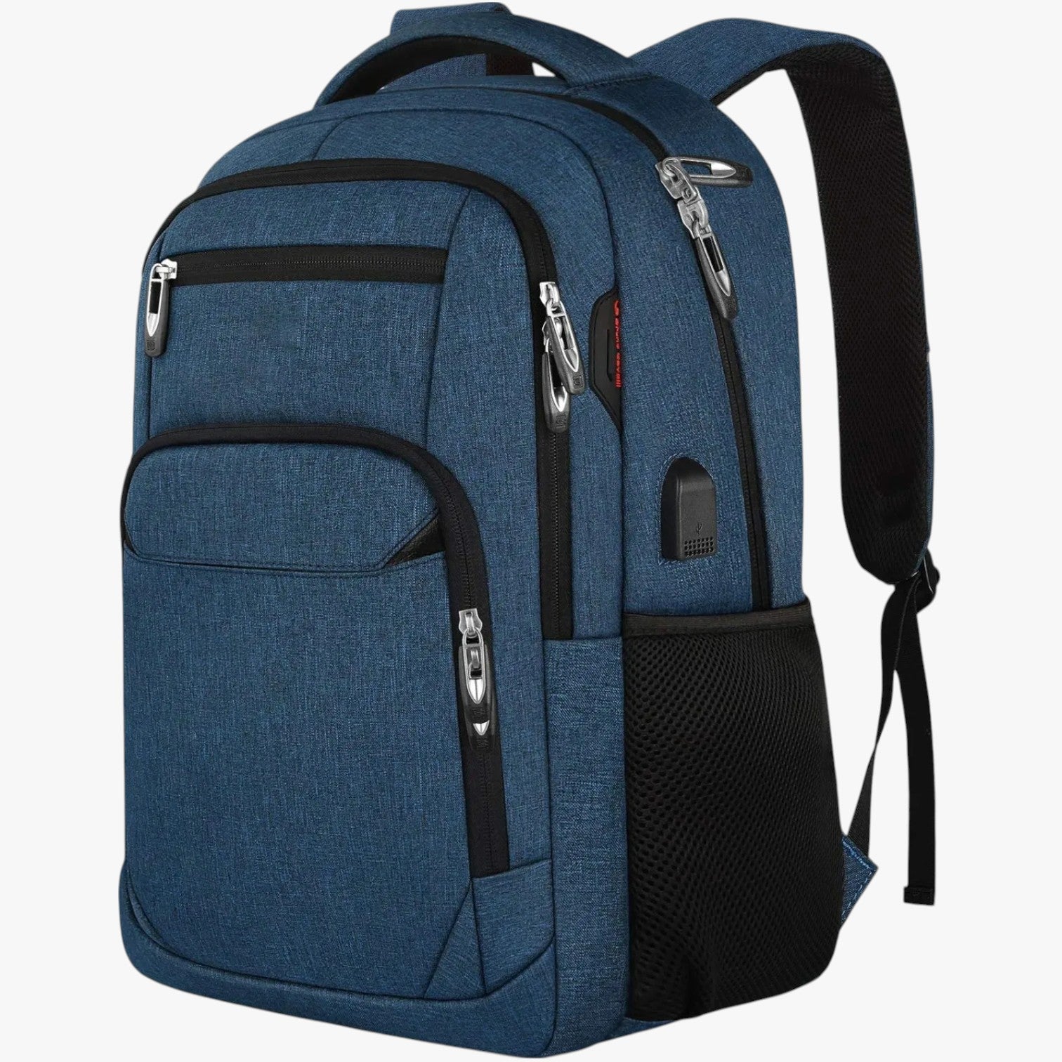 Charlie | Großkapazitäter wiederverwendbarer wasserfester Rucksack mit USB-Anschluss für Reisen und Arbeit