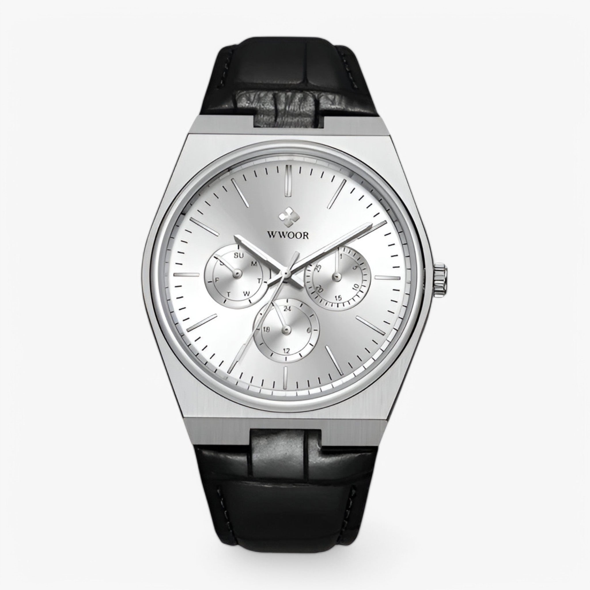 Ronan | Quarz-Uhr aus Stahl mit Saphirglas