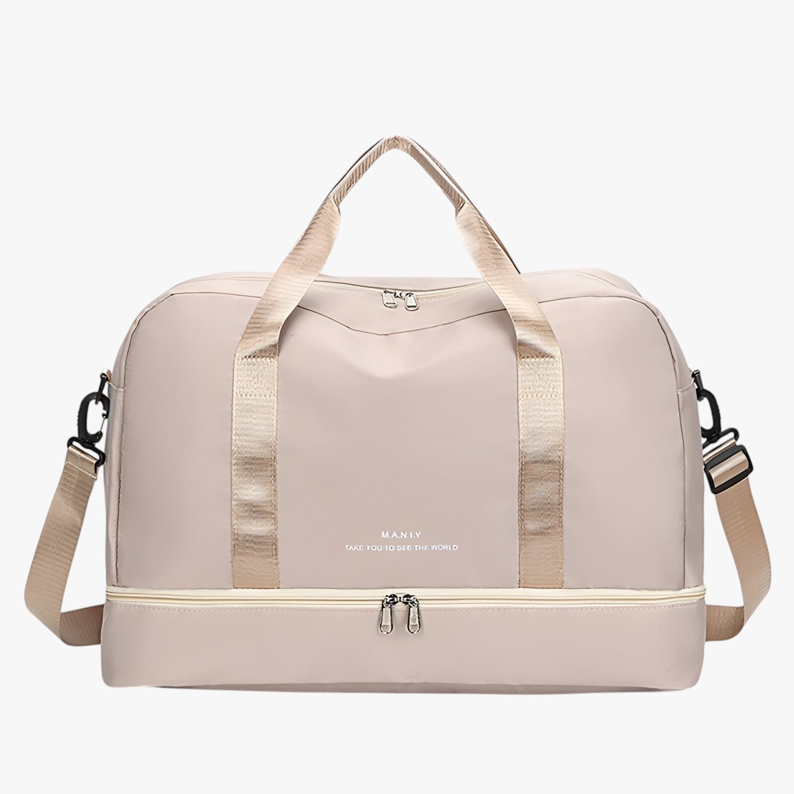 Erweiterbare Reisetasche für Sport und Wochenendausflüge - Beige - Erweiterbare Reisetasche für Sport und Wochenendausflüge - €25 - Concept Neurenberg