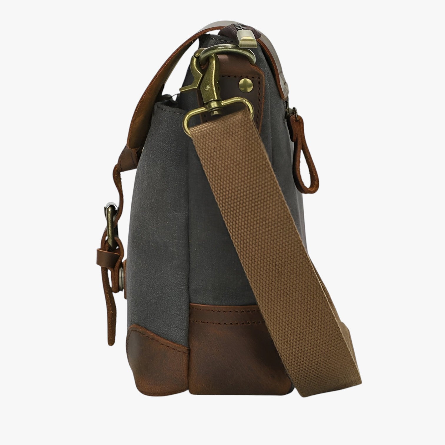 Archie | Vintage Umhängetasche aus Stoff und Leder