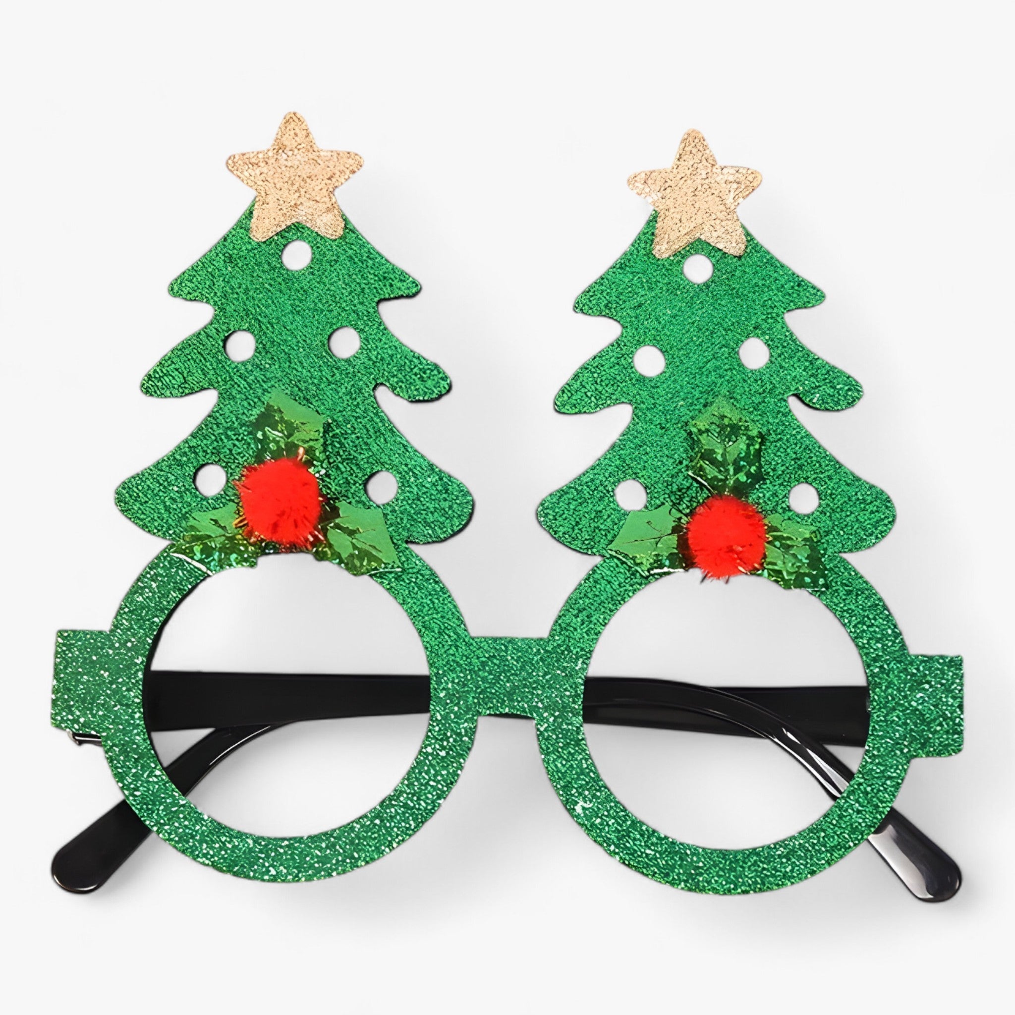 Urlaubsfeiernder | Weihnachtsbrille mit Weihnachtsmann, Weihnachtsbaum und Schneemann - Lustige Accessoires für Festtagsfotos - O - Urlaubsfeiernder | Weihnachtsbrille mit Weihnachtsmann, Weihnachtsbaum und Schneemann - Lustige Accessoires für Festtagsfotos - €25 - Concept Düsseldorf
