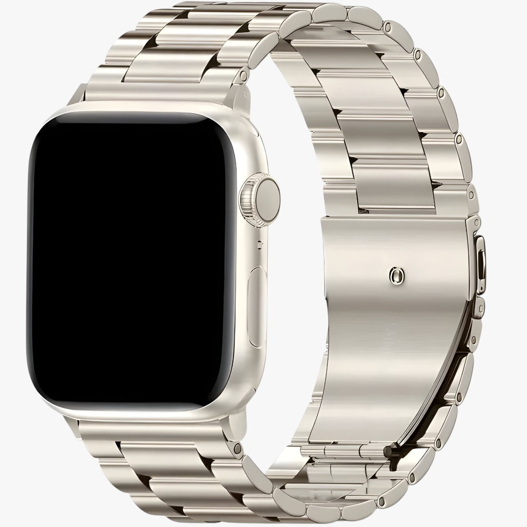 Yannis | Elegantes Stahlarmband für die Apple Watch