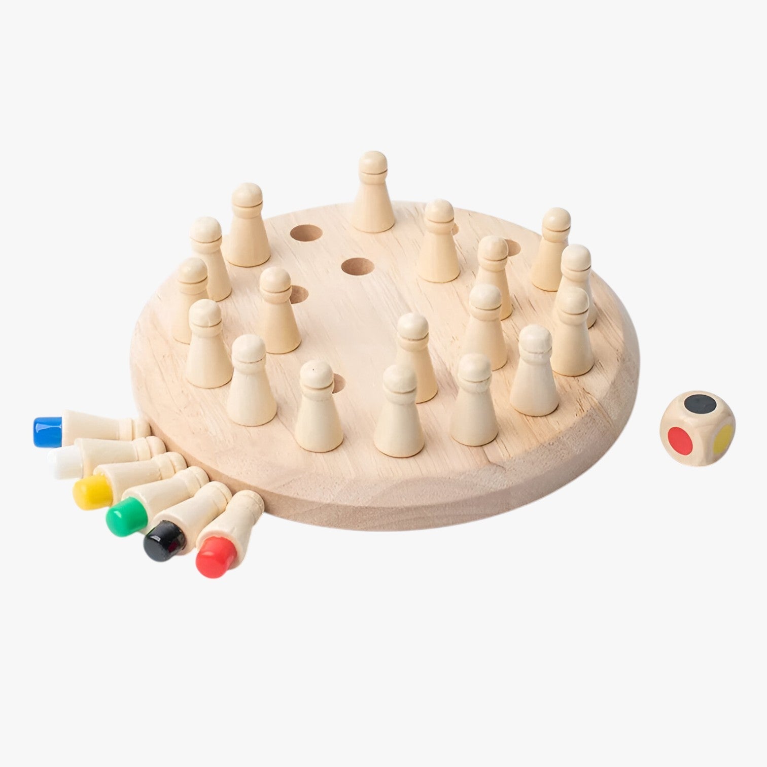 Valentina | Holz-Memory-Tisch mit kognitiven Puzzles