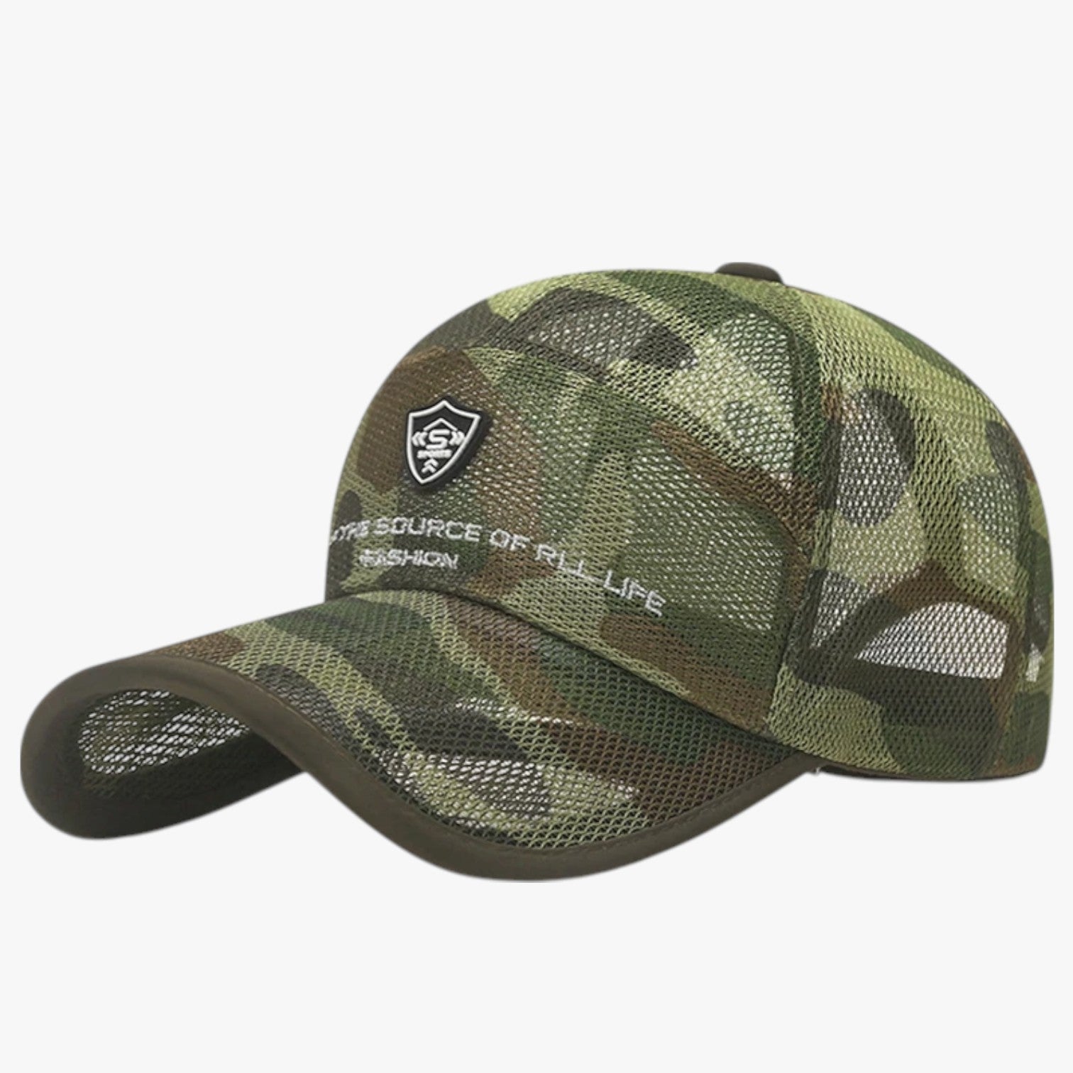 Brady | Atmungsaktive Sommer-Sportcap mit Visier Jungle