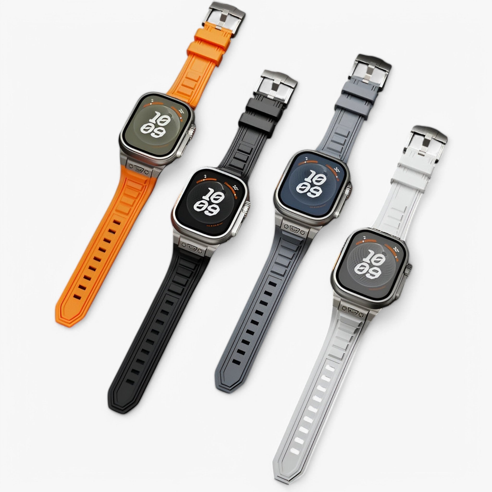 Alex | Silikon-Sportarmbänder für die Apple Watch