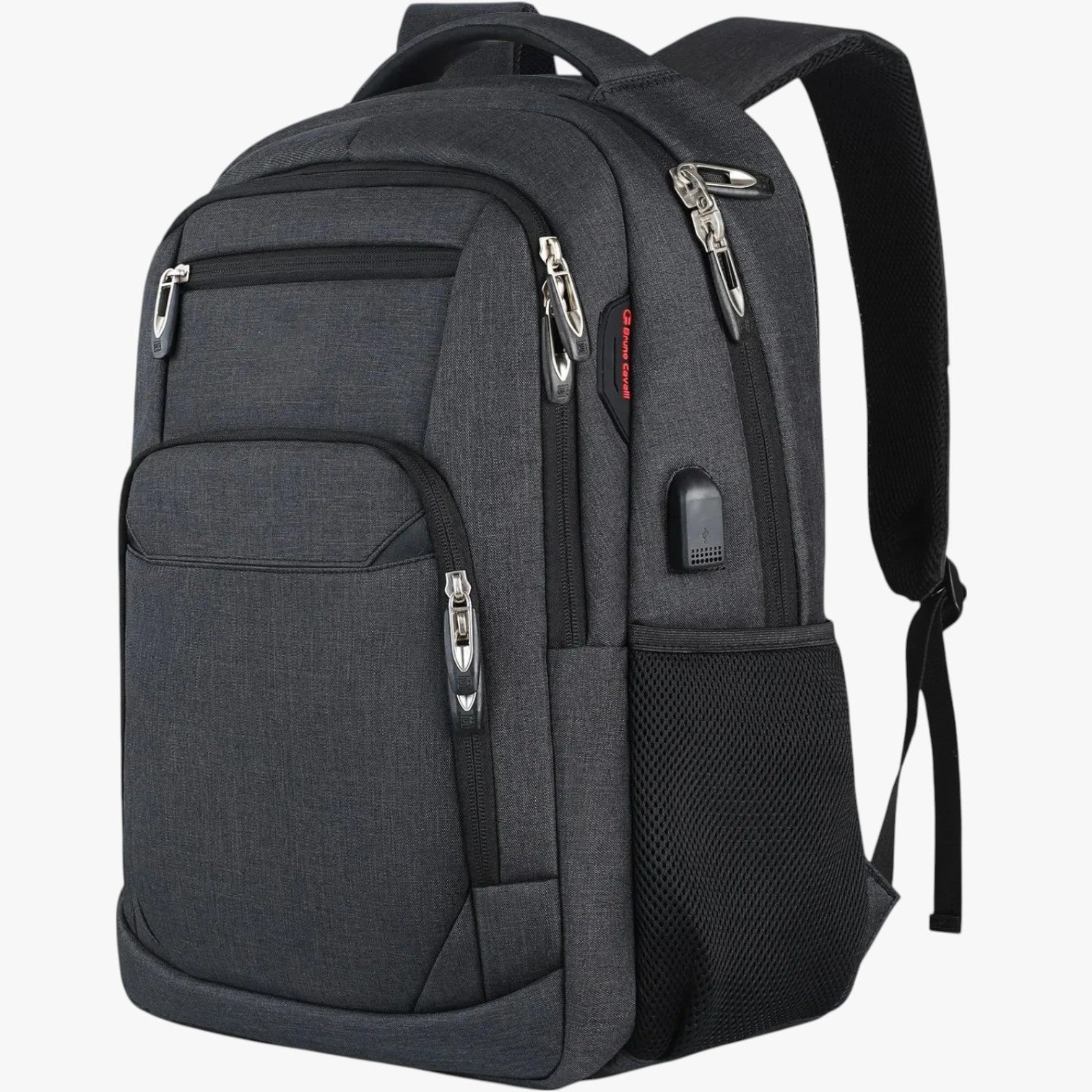 Charlie | Großkapazitäter wiederverwendbarer wasserfester Rucksack mit USB-Anschluss für Reisen und Arbeit
