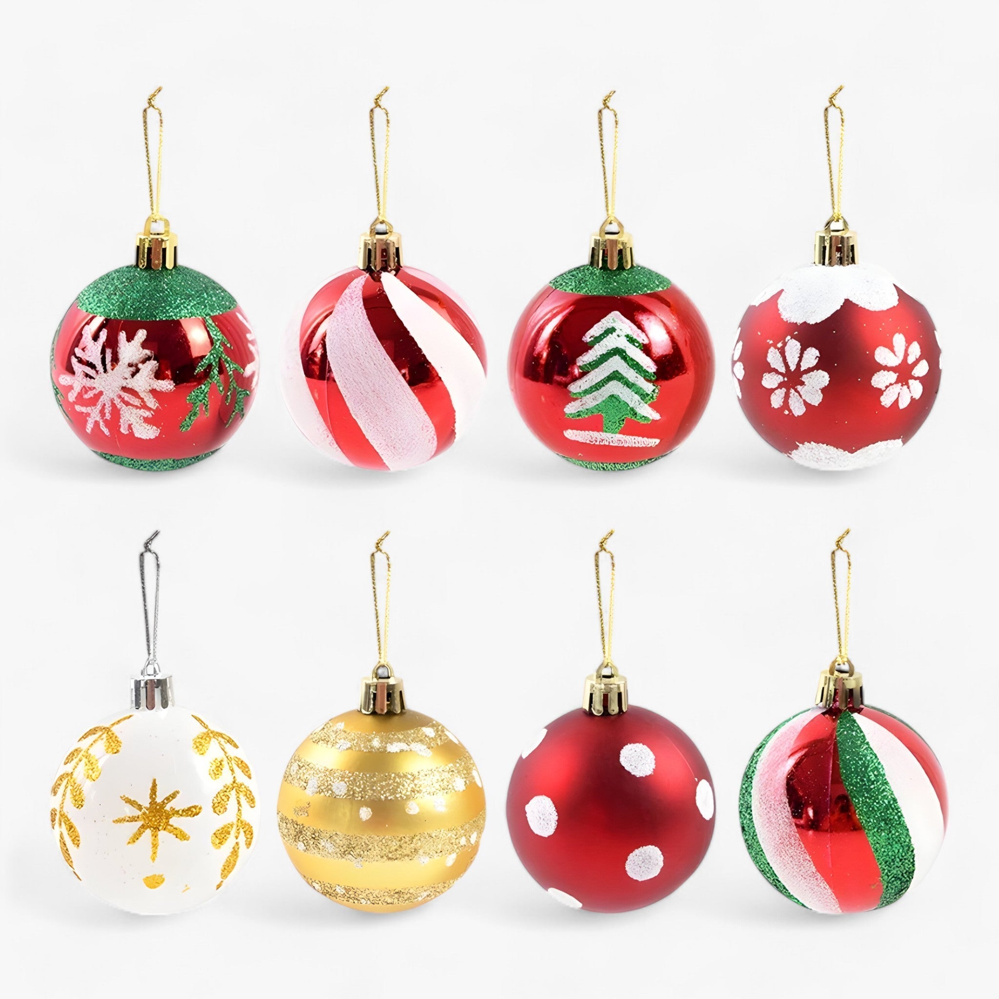 Weihnachten | 6 Stück Weihnachtskugeln – ideale Dekorationen für den Baum - - Weihnachten | 6 Stück Weihnachtskugeln – ideale Dekorationen für den Baum - €25 - Concept Düsseldorf
