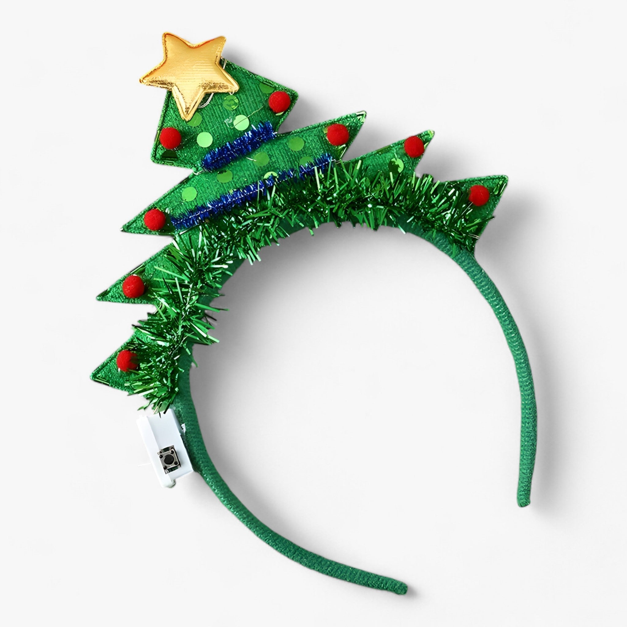 Weihnachts-Diadem mit LED-Schneeflocken-Lichtern - Festliches Stirnband für Mädchen und Frauen - 2 - Weihnachts-Diadem mit LED-Schneeflocken-Lichtern - Festliches Stirnband für Mädchen und Frauen - €25 - Concept Düsseldorf