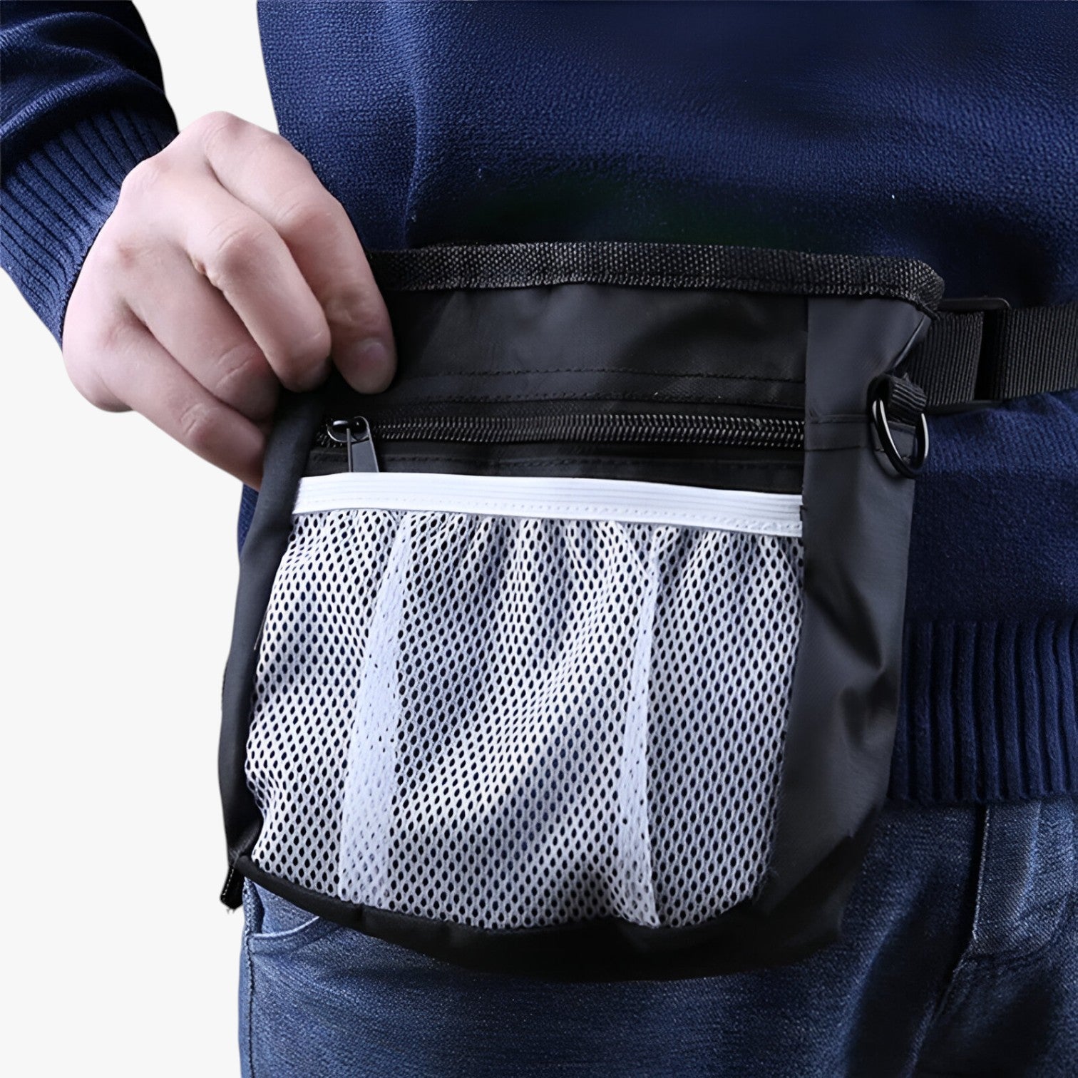 Vincent | Multifunktionale Hundehandtasche für Spaziergänge und Training