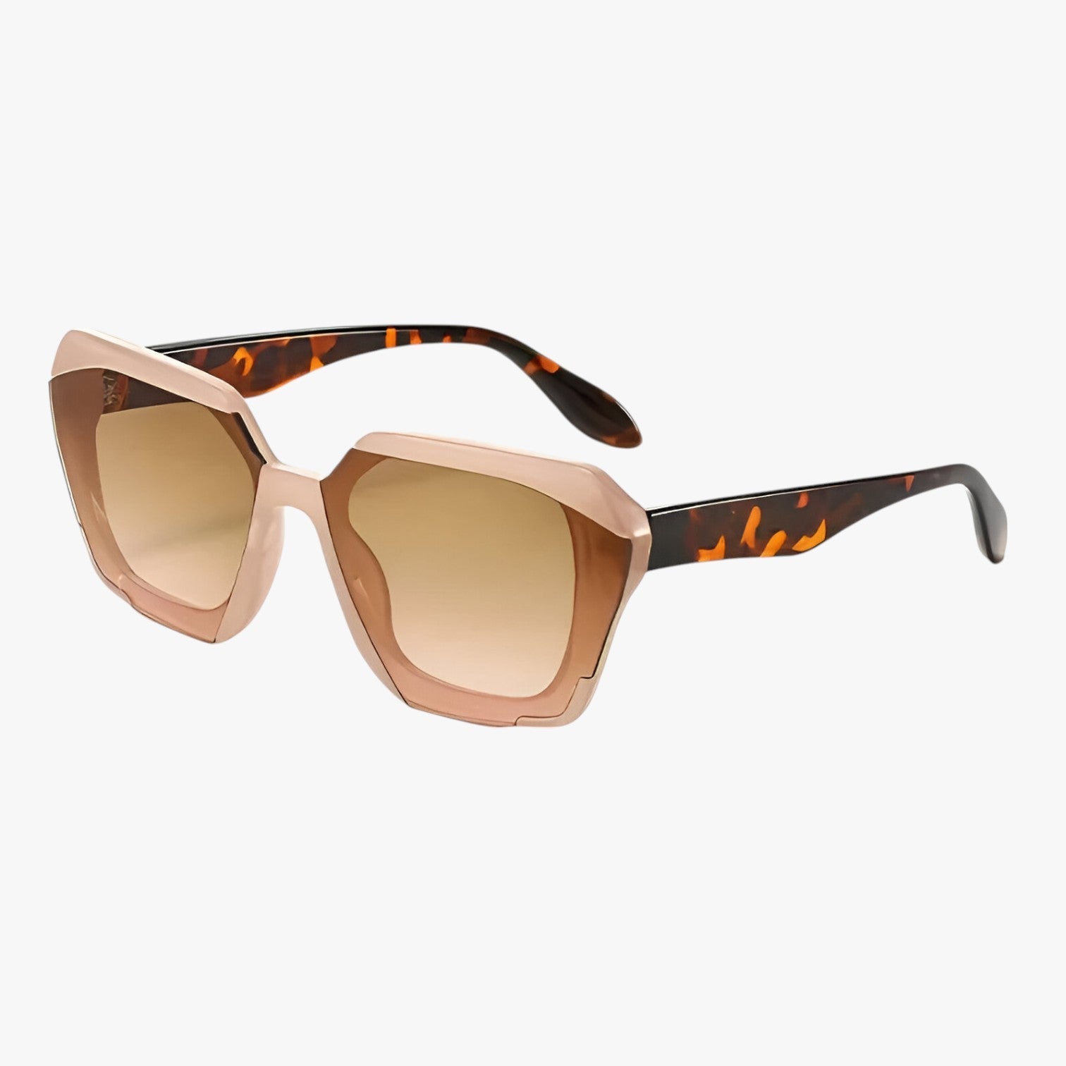 Valerie | Damen quadratische, getönte Sonnenbrille