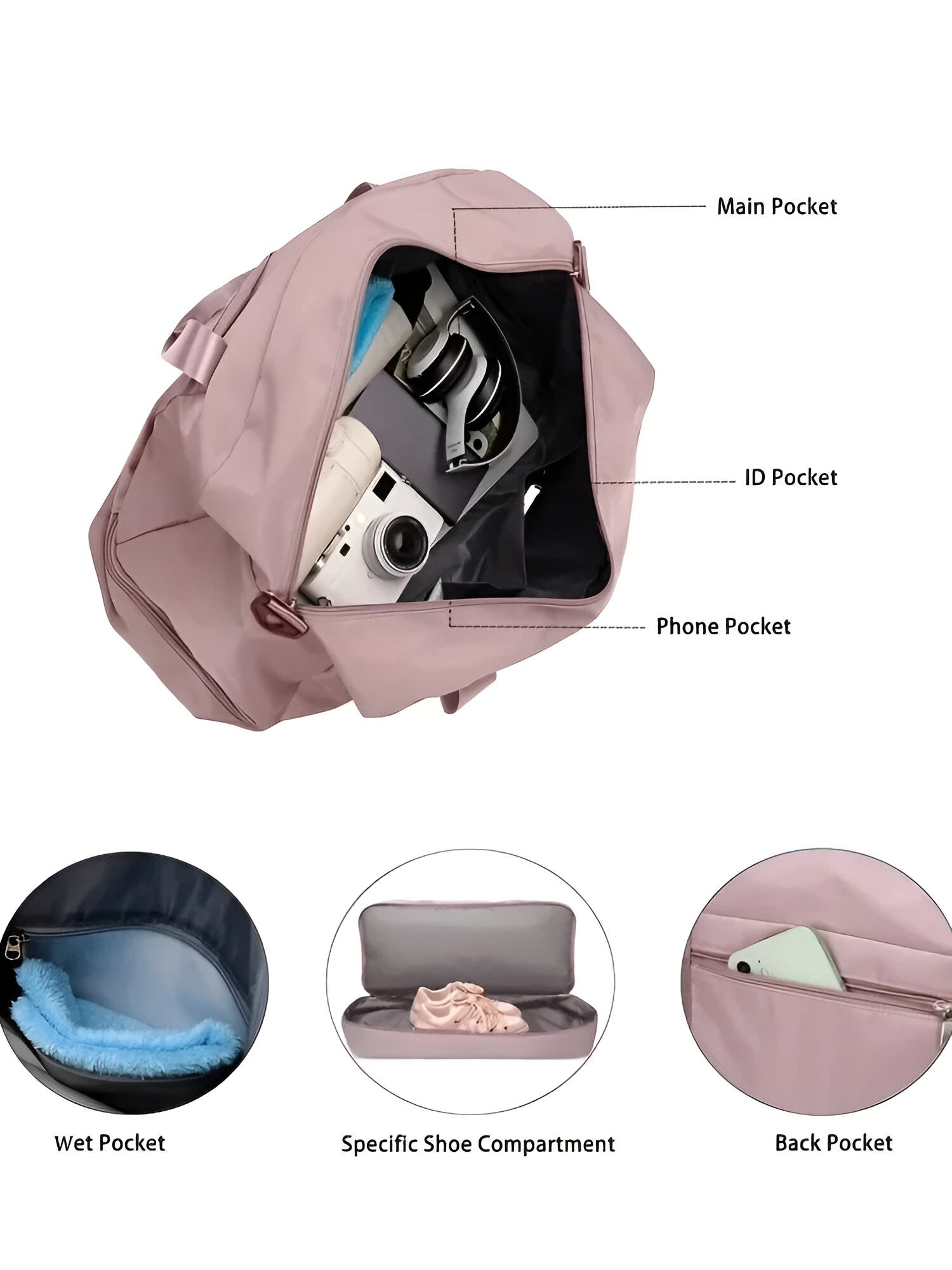 Erweiterbare Reisetasche für Sport und Wochenendausflüge - - Erweiterbare Reisetasche für Sport und Wochenendausflüge - €25 - Concept Neurenberg