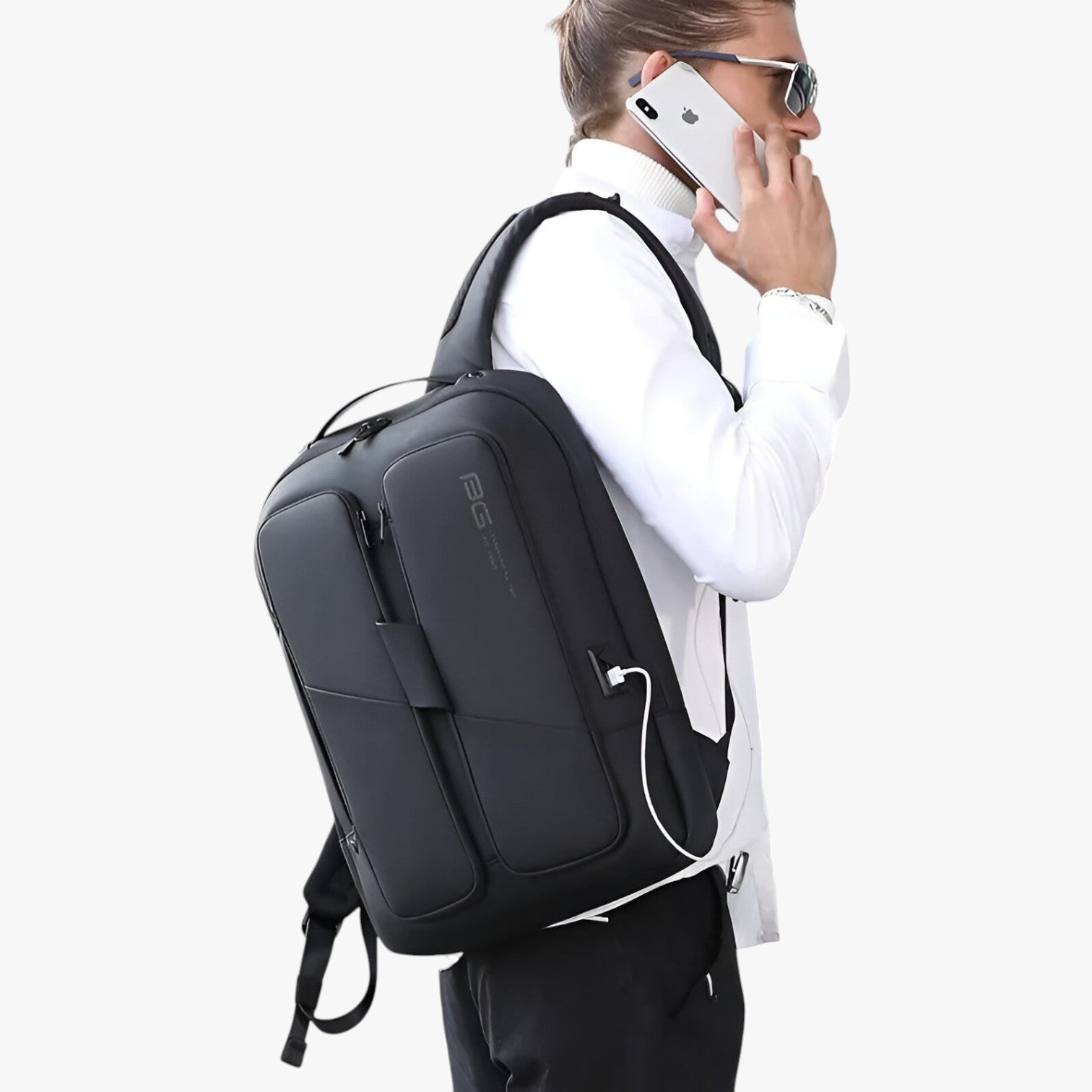 Damian | Wasserdichter Diebstahlschutz-Rucksack für Laptop