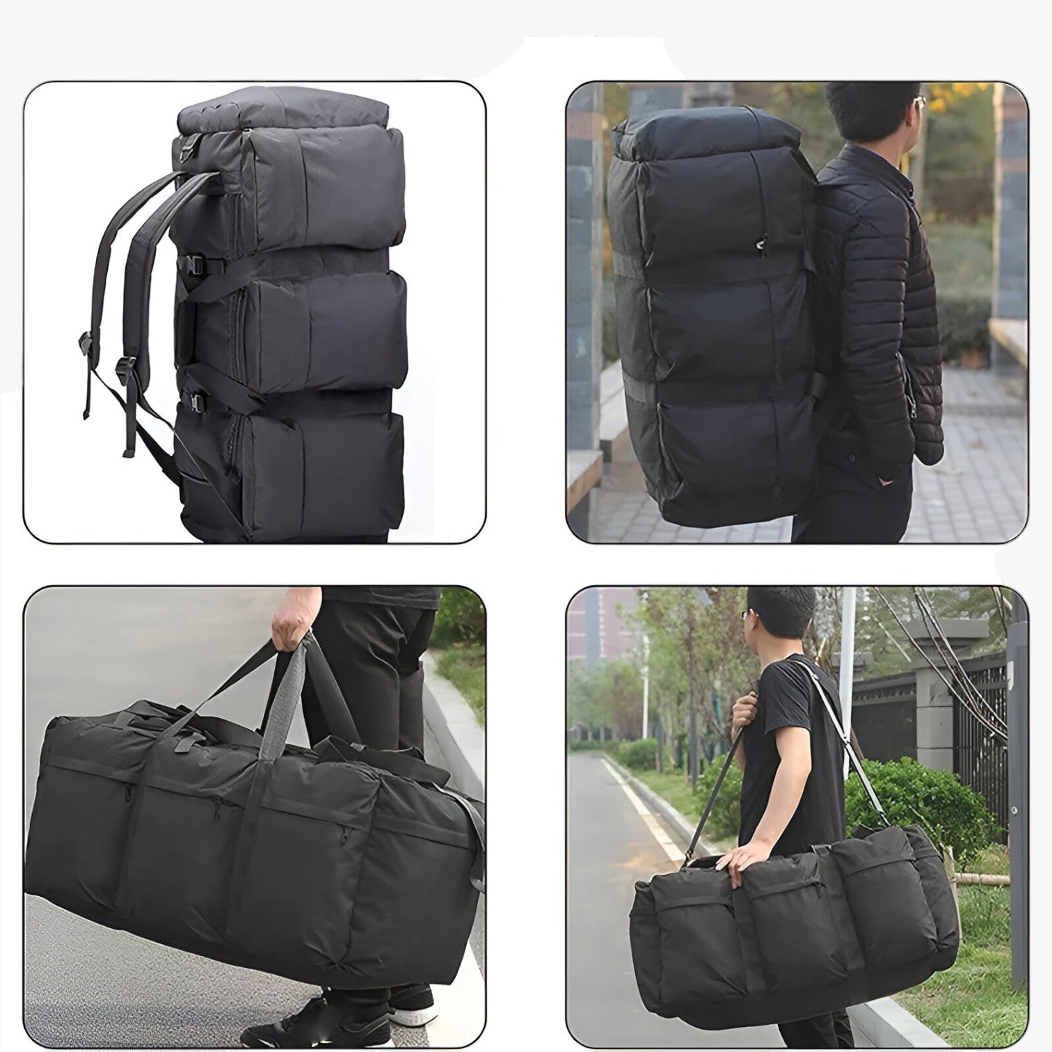 Ivo | Robustes 100L Reisetasche – Ultimativer Platz für jedes Abenteuer