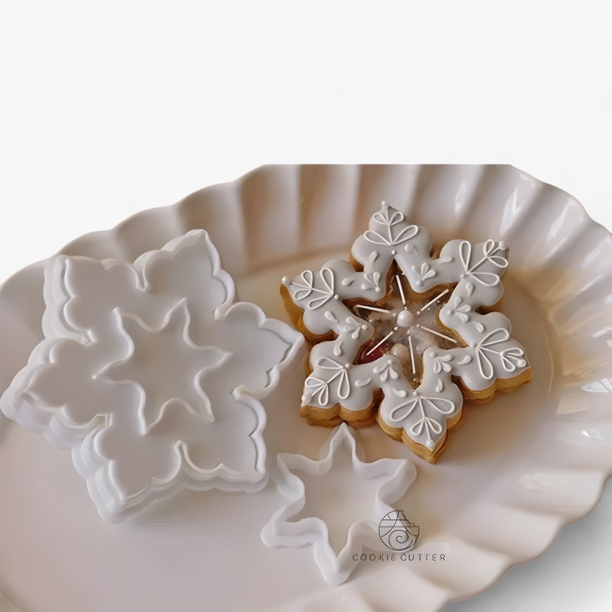 Weihnachtsausstecher und Stempel - Festliche Backwaren Einfach und Kreativ - Schneeflocke - Weihnachtsausstecher und Stempel - Festliche Backwaren Einfach und Kreativ - €25 - Concept Neurenberg