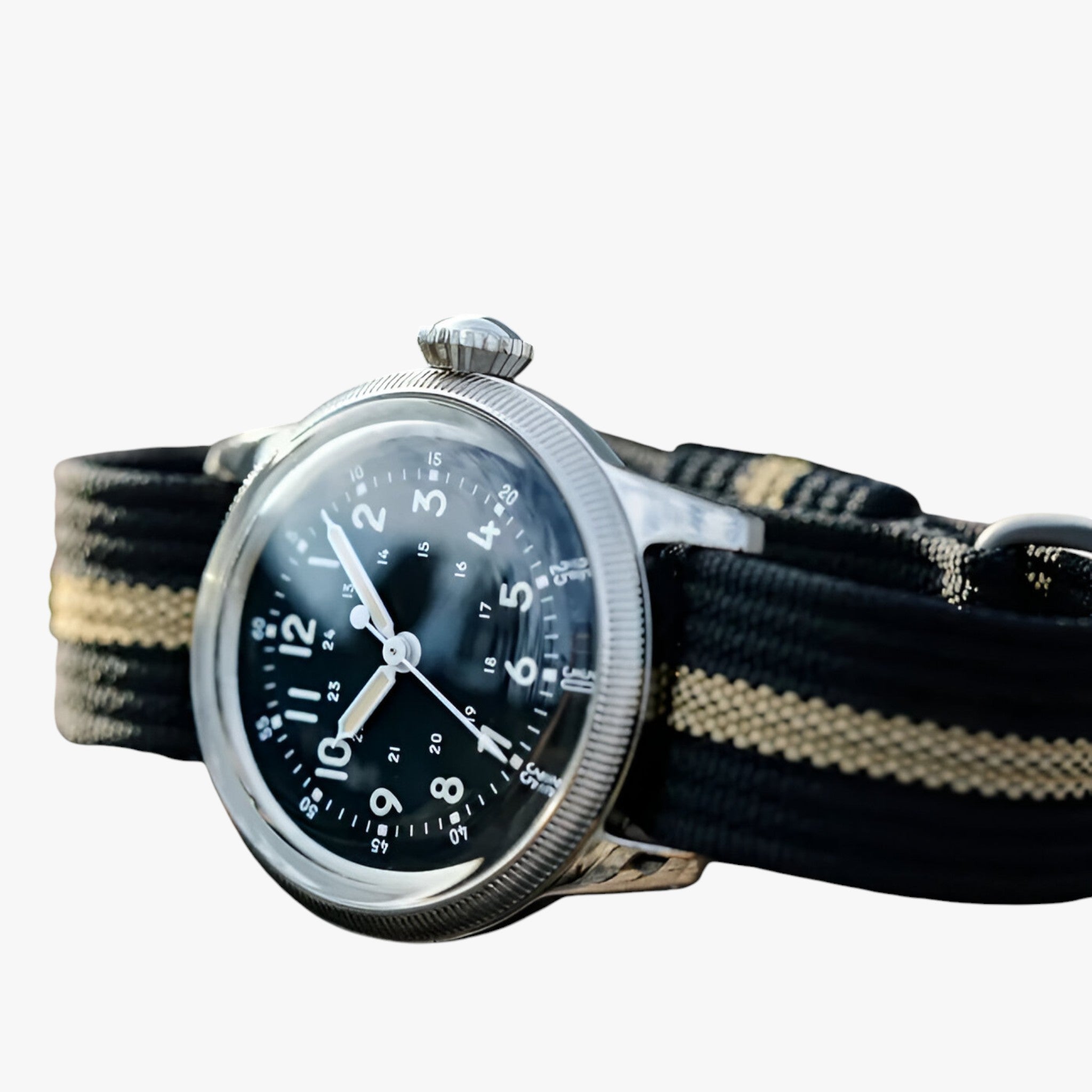 Enzo | Präzise Vintage Militäruhr