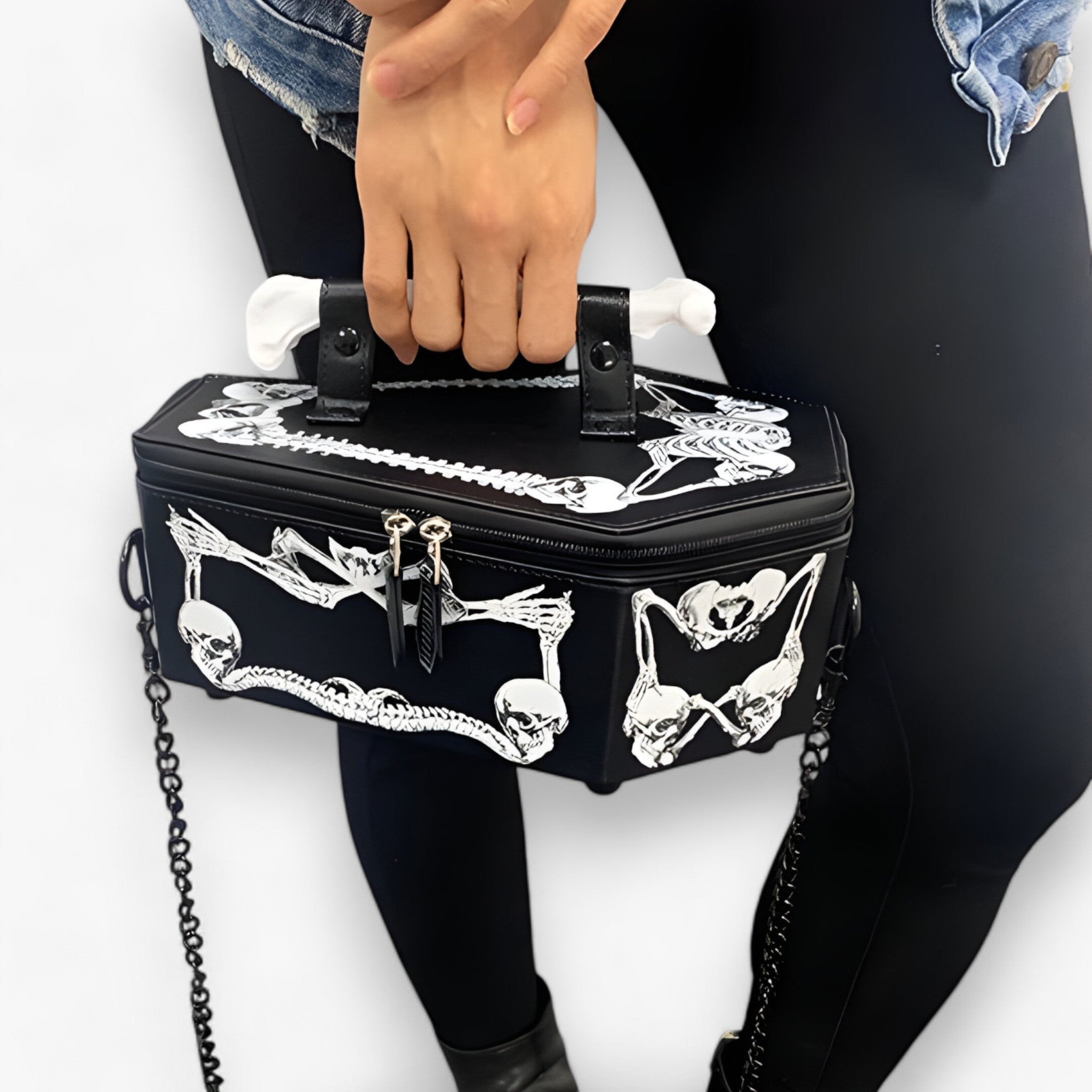 Vampir-Sargtasche - Gruseliges und stylisches Halloween - - Vampir-Sargtasche - Gruseliges und stylisches Halloween - €25 - Concept Düsseldorf