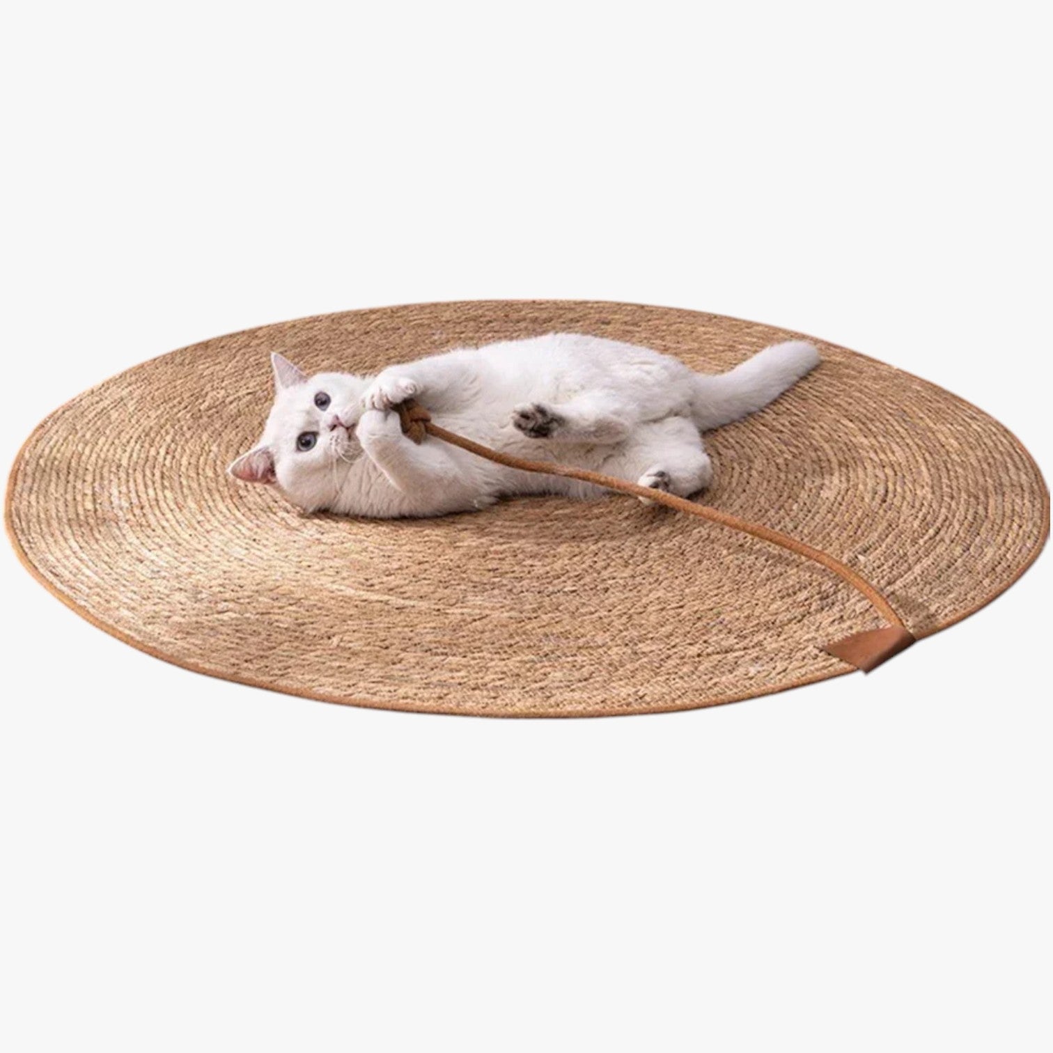 Desiree | Kratzmatte aus Stroh für Katzen, praktisch und einfach zu verwenden