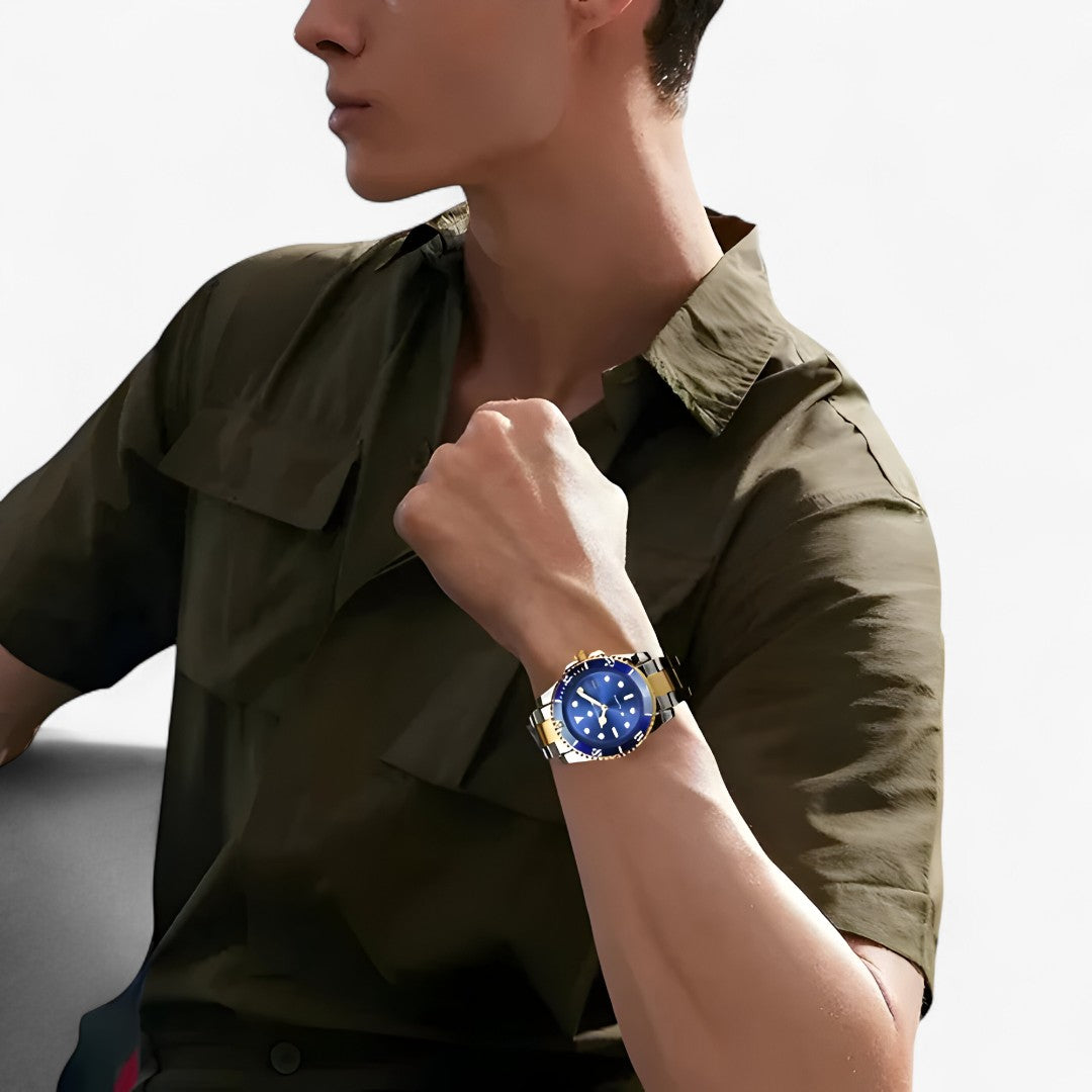 Alfred | Luxuriöse Edelstahluhr