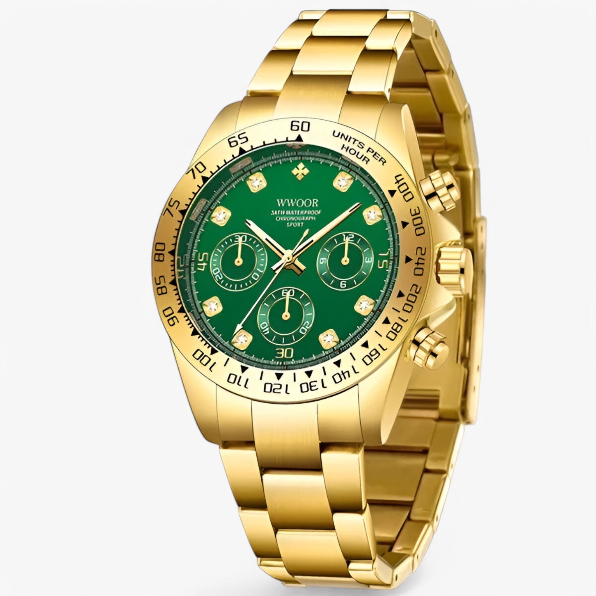 Kashmir | Luxus Chronograph Uhr aus Edelstahl