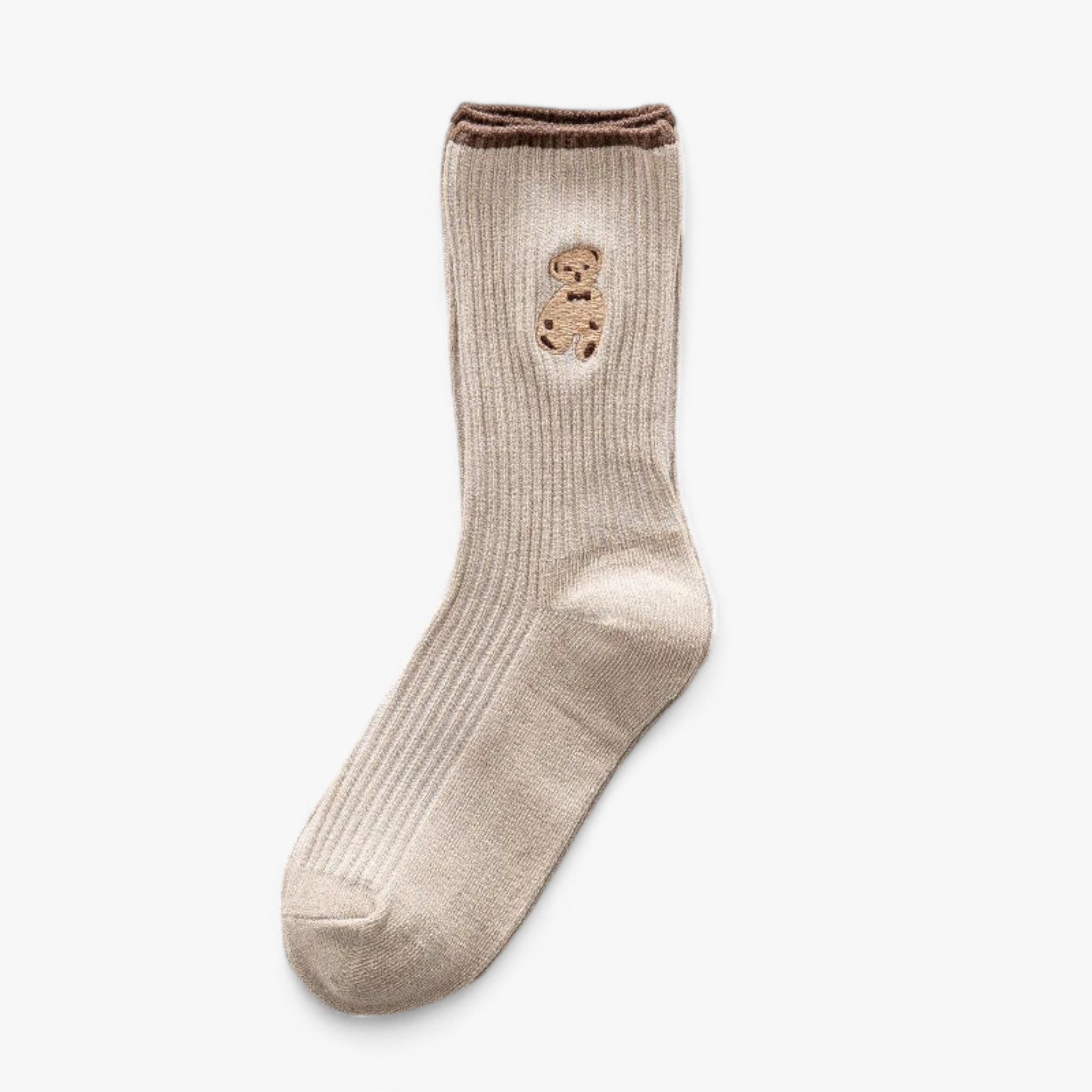Bären-Socken - Kuschelig und süß - Beige - Bären-Socken - Kuschelig und süß (1 Paar + 1 Paar GRATIS) - €25 - Concept Frankfurt