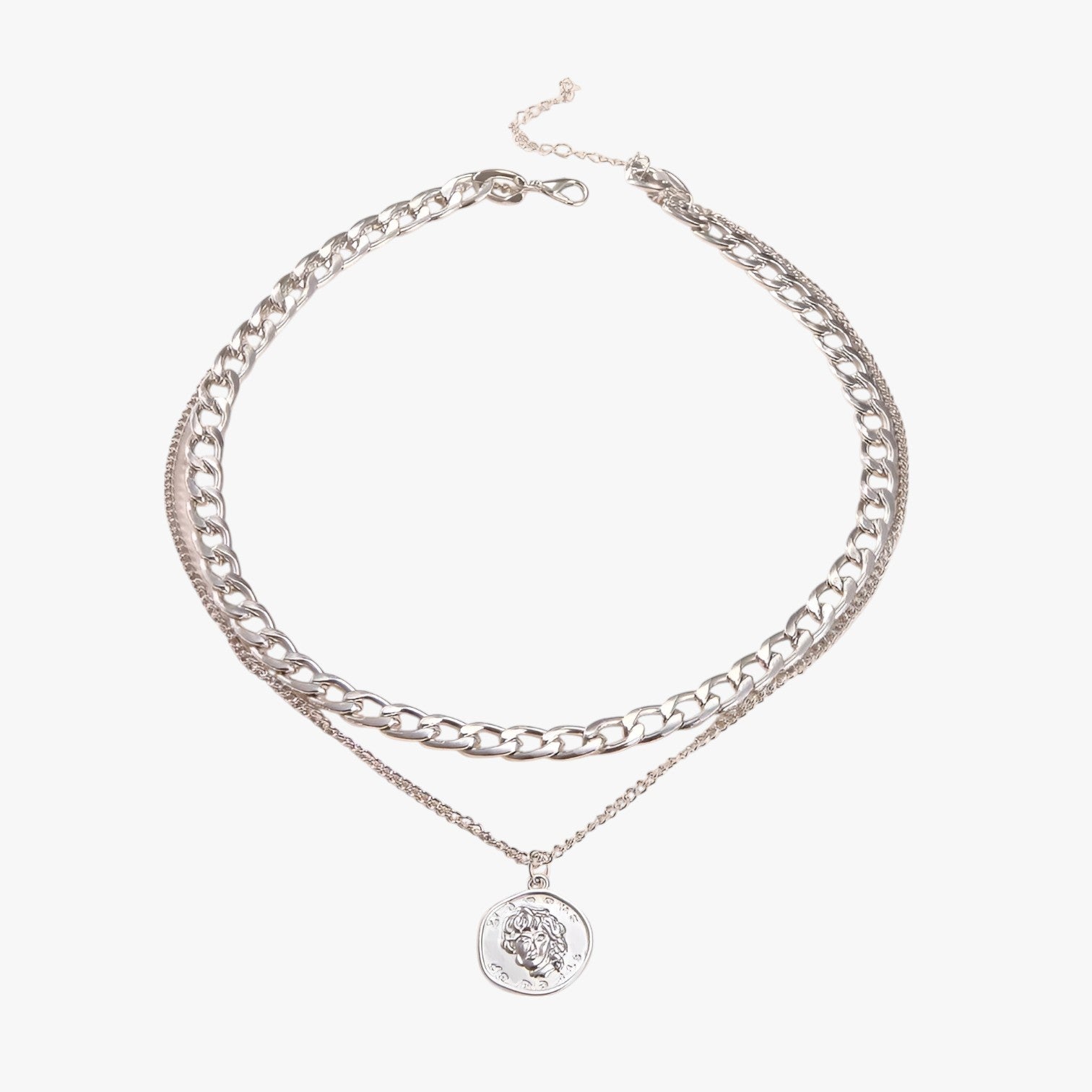 Genevieve | Mehrlagige Münzkette