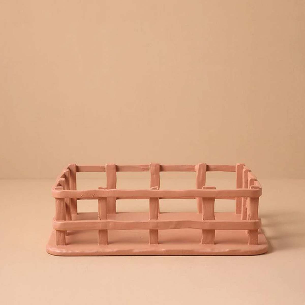 Resin Obstschale | Skulpturiertes Tablett - Stilvoll & Funktional - Terrakotta - Resin Obstschale | Skulpturiertes Tablett - Stilvoll & Funktional - € - Concept Frankfurt