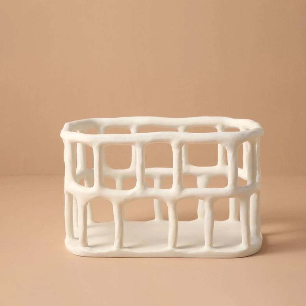 Resin Obstschale | Skulpturiertes Tablett - Stilvoll & Funktional - Weiß - Resin Obstschale | Skulpturiertes Tablett - Stilvoll & Funktional - € - Concept Frankfurt
