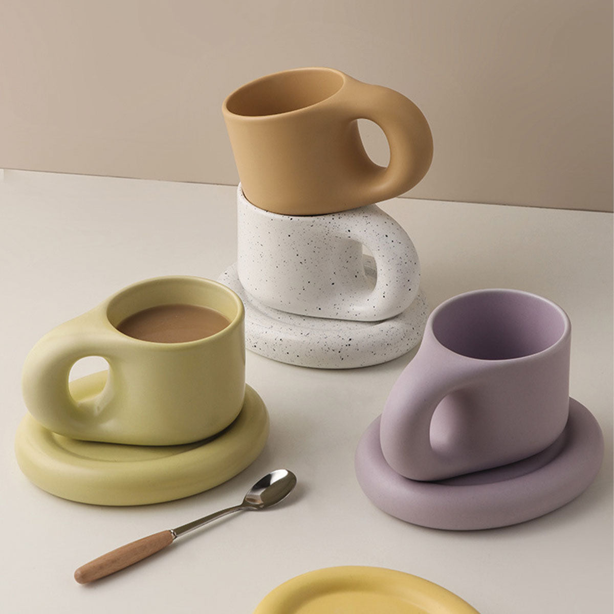 Robuster Keramik-Espressobecher | Stilvoll, Langlebig, Perfekt für Espresso - - Robuster Keramik-Espressobecher | Stilvoll, Langlebig, Perfekt für Espresso - € - Concept Frankfurt