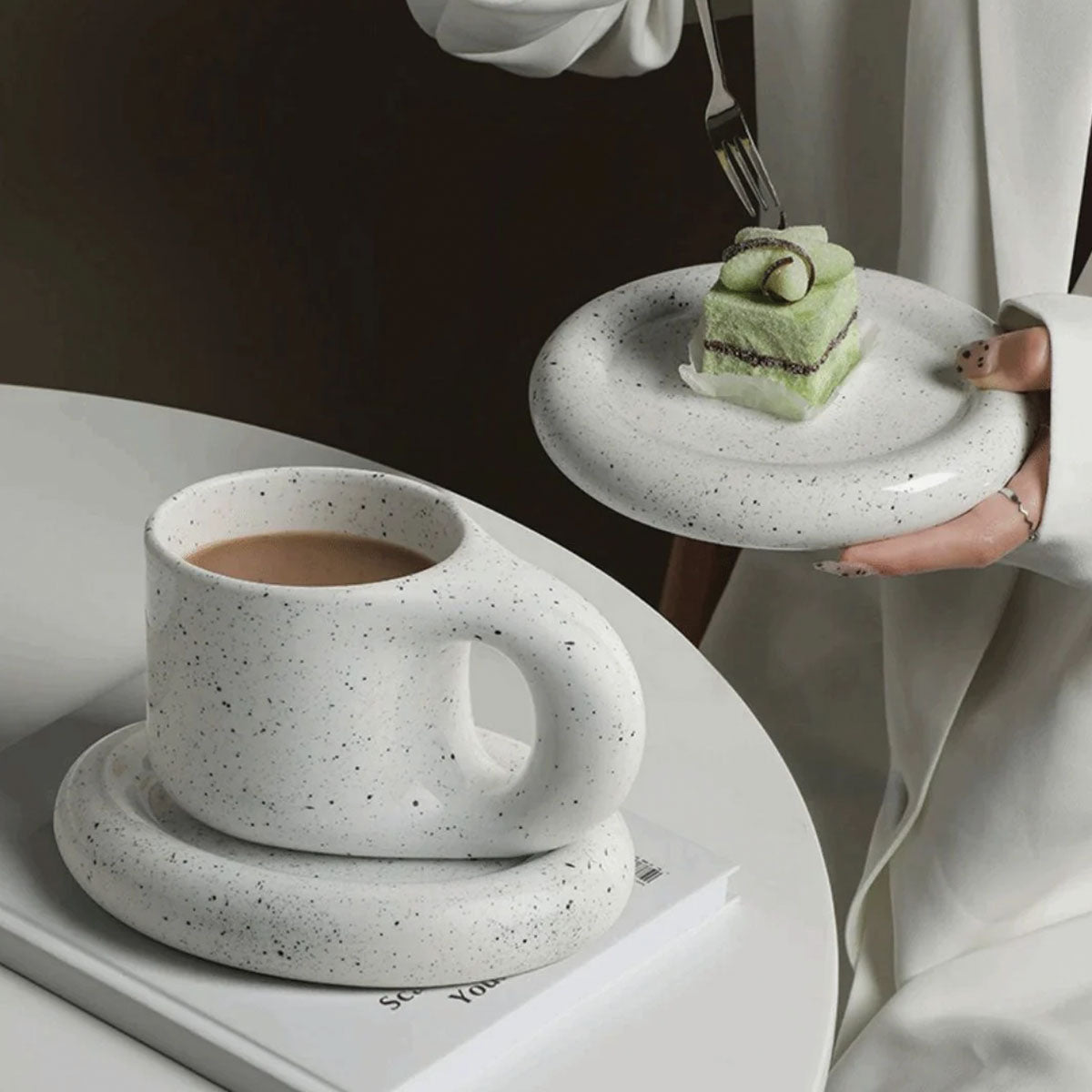 Robuster Keramik-Espressobecher | Stilvoll, Langlebig, Perfekt für Espresso - - Robuster Keramik-Espressobecher | Stilvoll, Langlebig, Perfekt für Espresso - € - Concept Frankfurt