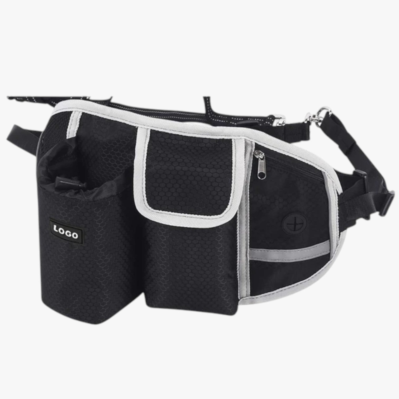 Briella | Sportlicher Hüftgurt mit Preistasche und reflektierendem Leinehalter