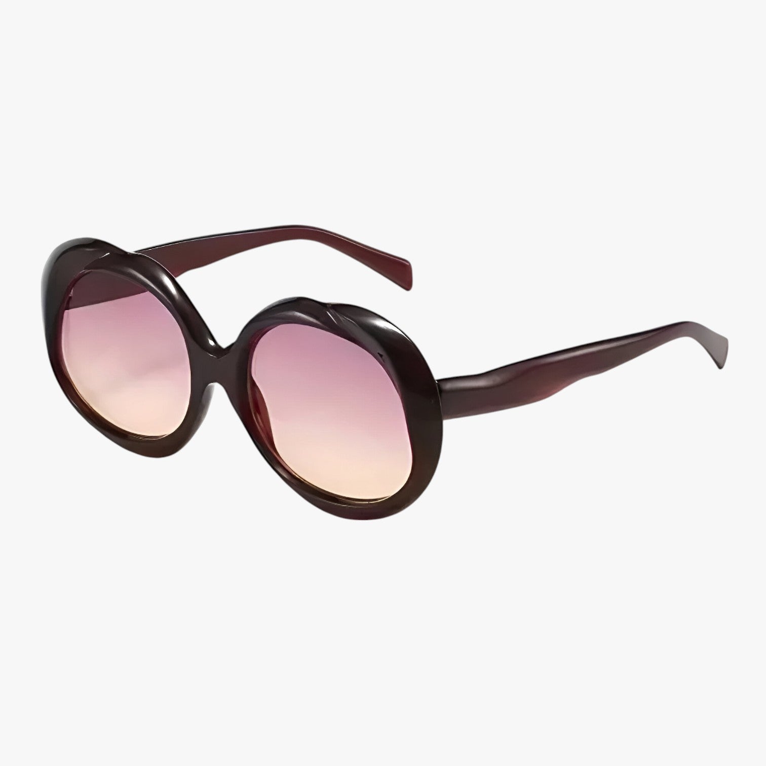 Camila | Ovaler Sonnenbrille aus Metall UV400