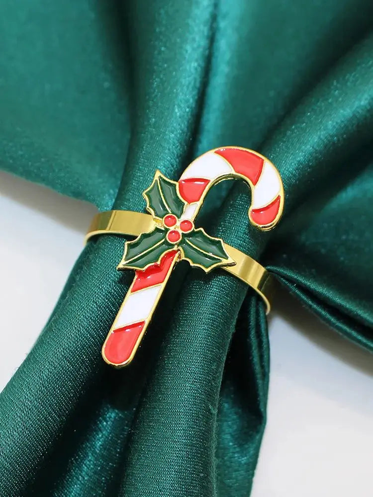 Urlaubs-Eleganz | 6 Weihnachtsserviettenringe mit Tannenzapfen - Perfekt - D - Urlaubs-Eleganz | 6 Weihnachtsserviettenringe mit Tannenzapfen - Perfekt- €25 - Concept Düsseldorf