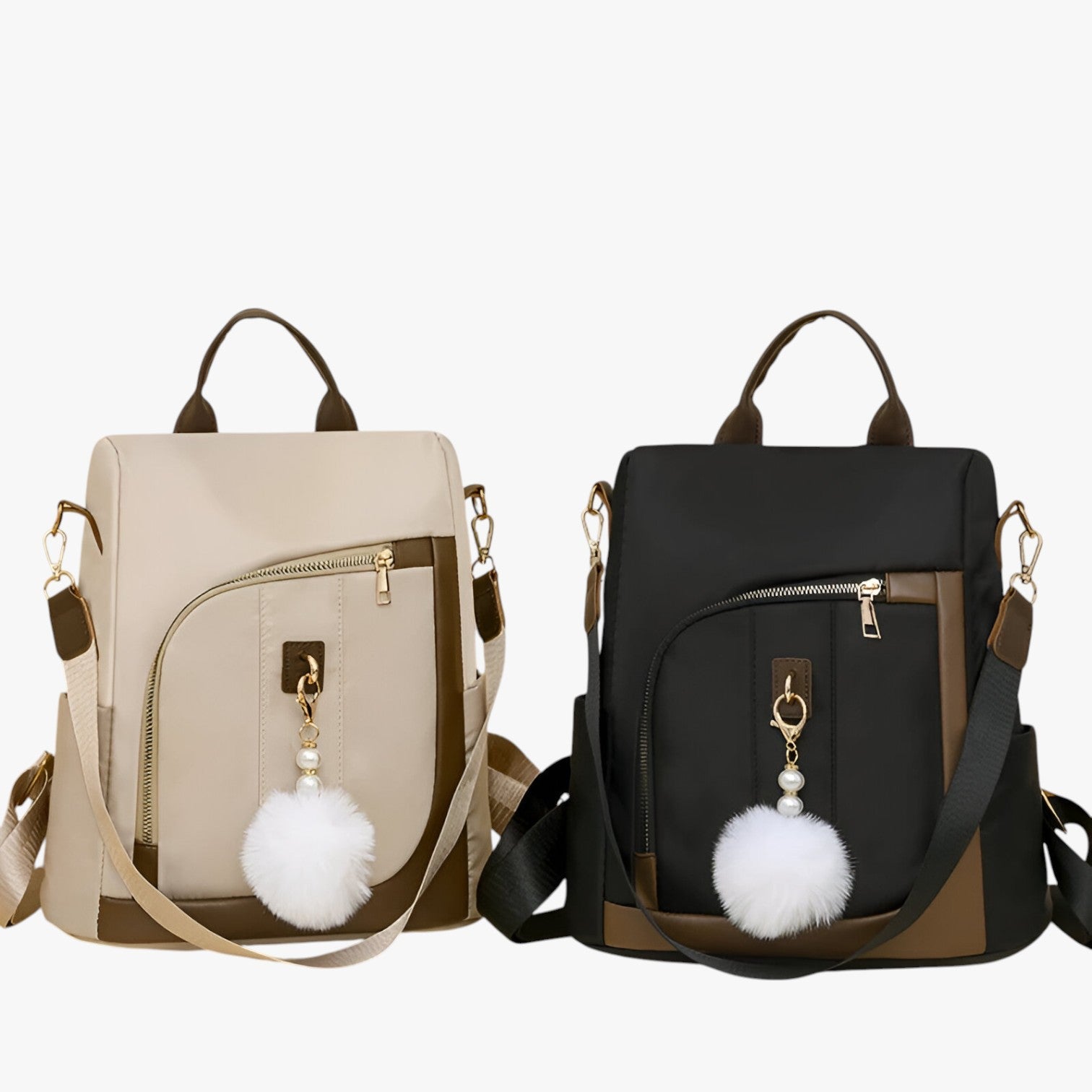 Vivian | Leichter Nylon-Rucksack mit großem Fassungsvermögen