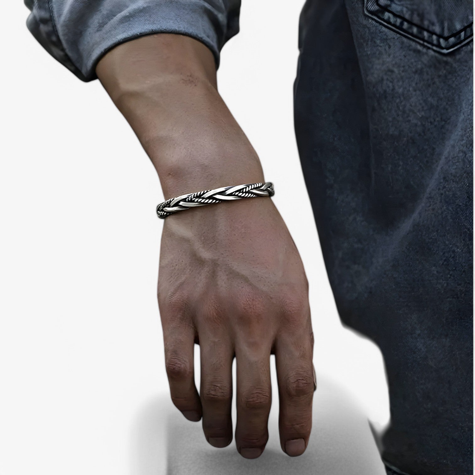 Leandro | Armband aus 925er Sterlingsilber – cool, zeitlos und handgemacht