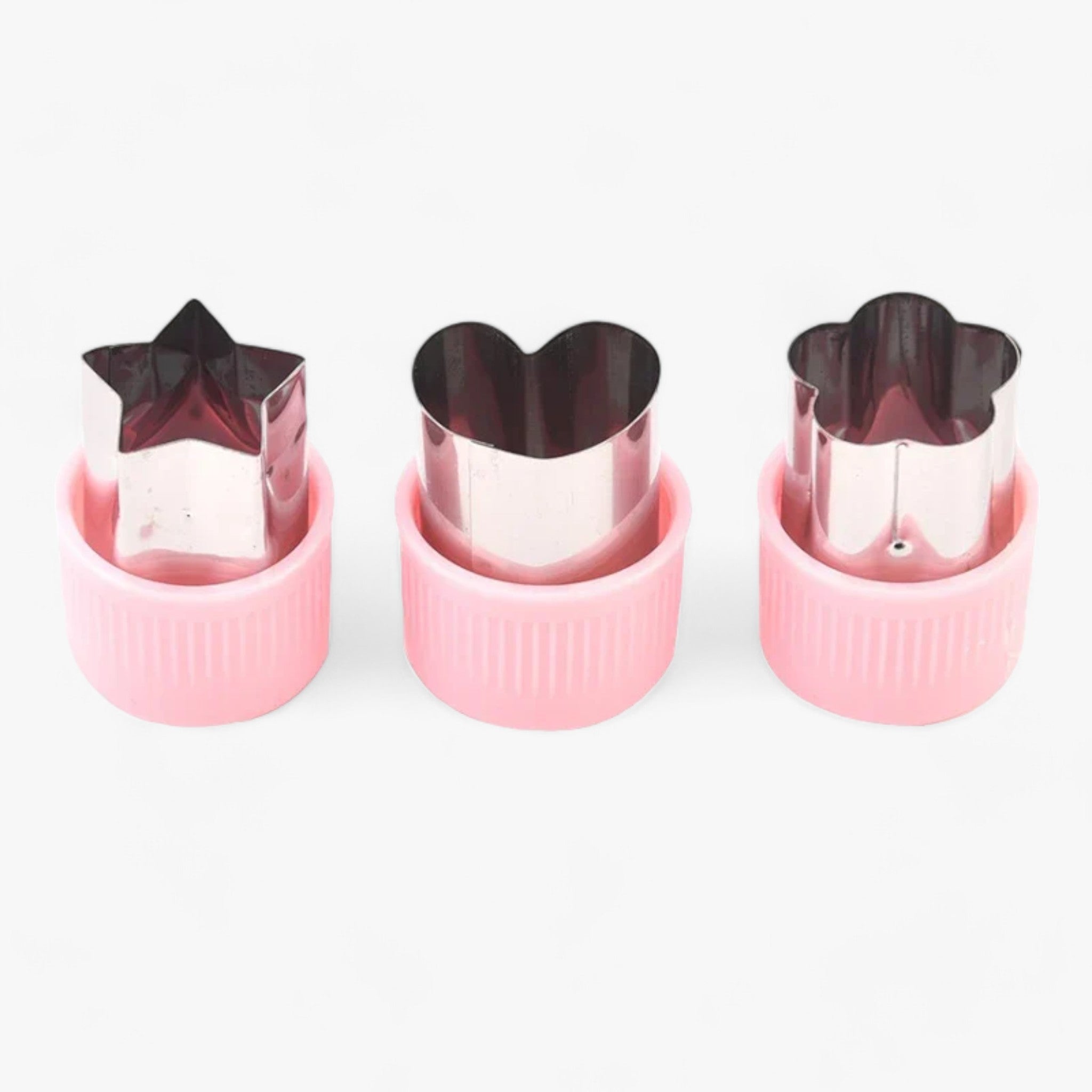 Stern- und Herz-Ausstecher-Set - Spaßige Obst- & Gemüsezubereitung - Rosa - Stern- und Herz-Ausstecher-Set - Spaßige Obst- & Gemüsezubereitung - €25 - Concept Frankfurt
