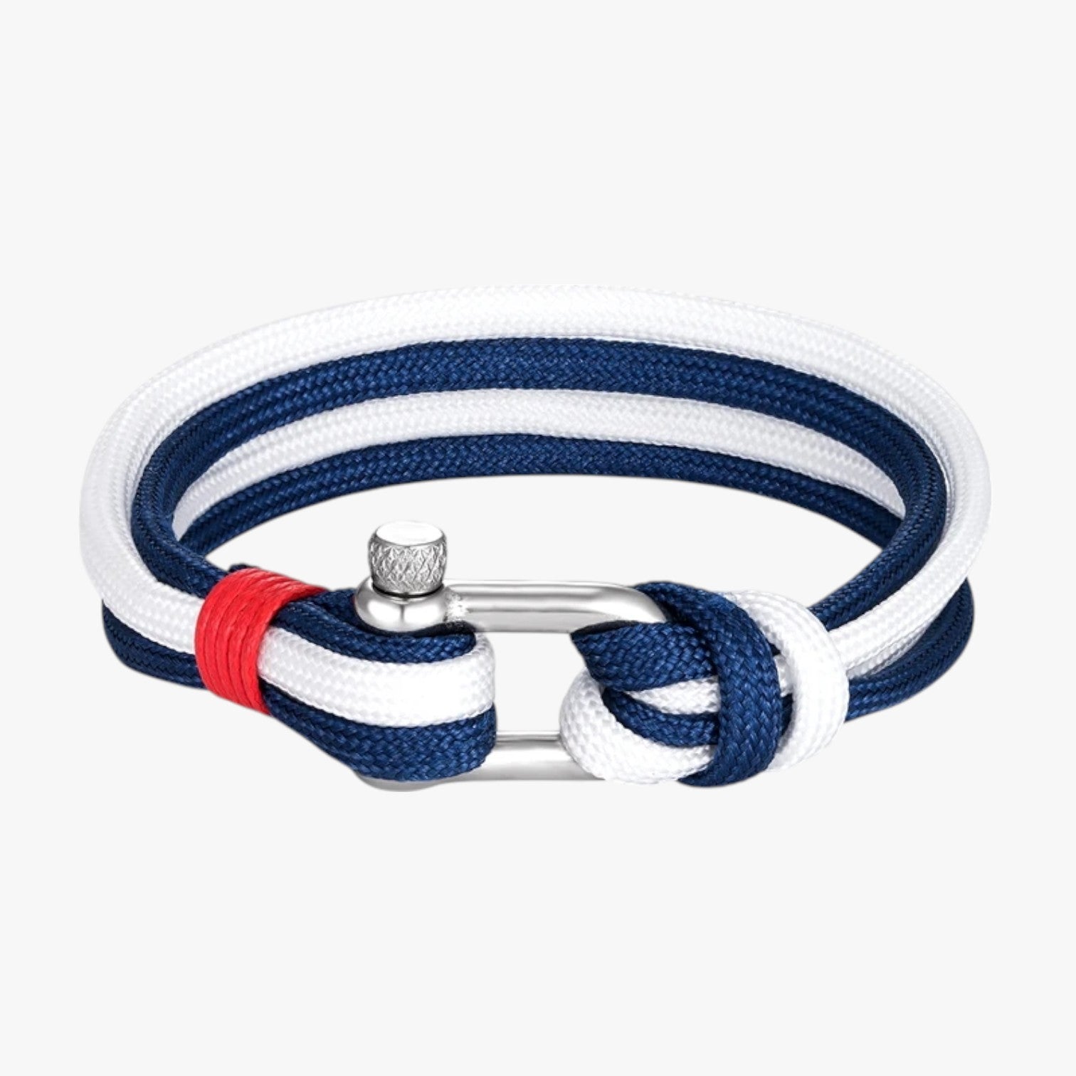 Tristan | Survival Paracord Armband mit Marinehaken