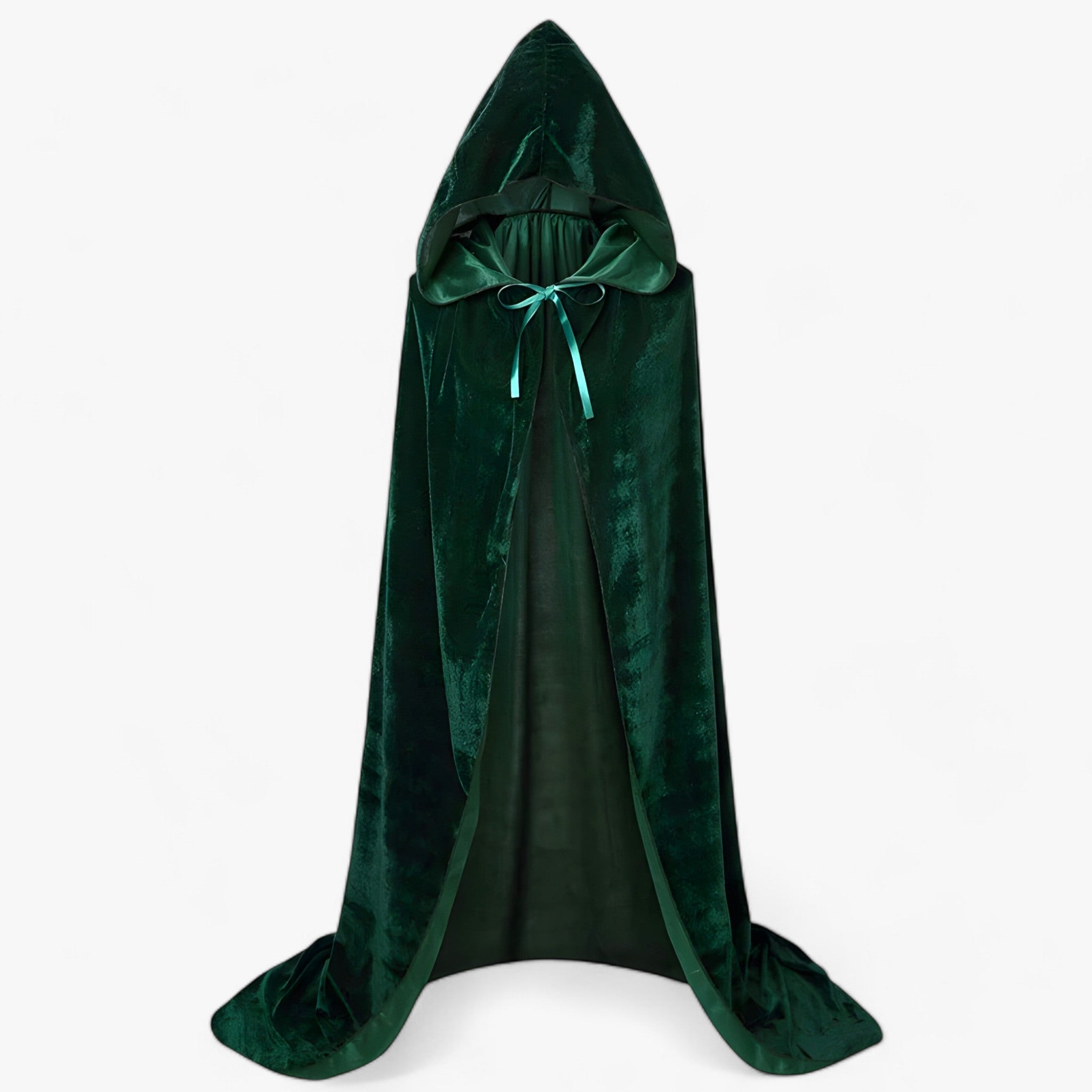 Hexenmantel - Kapuzenumhang für Halloween Cosplay - Grün - Hexenmantel - Kapuzenumhang für Halloween Cosplay - €25 - Concept Düsseldorf