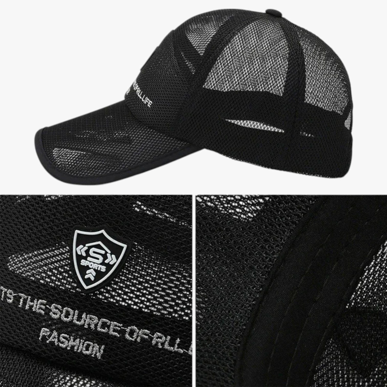 Brady | Atmungsaktive Sommer-Sportcap mit Visier Jungle