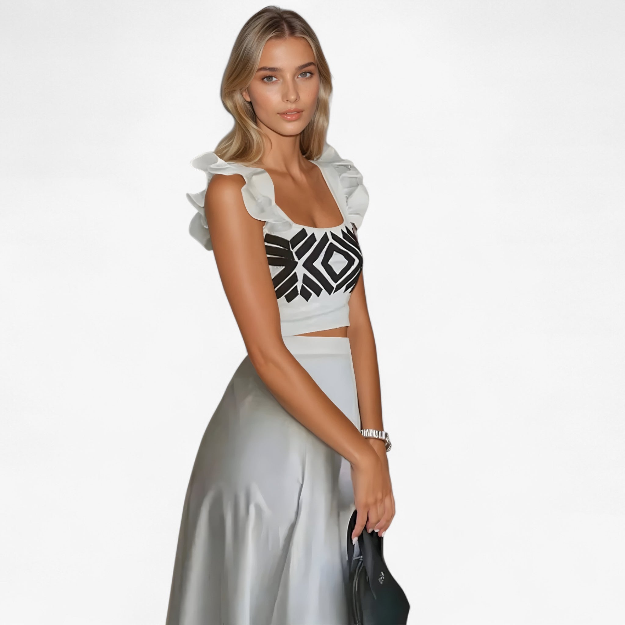 Crisha - Komplettes Rockabilly Kleid und Top