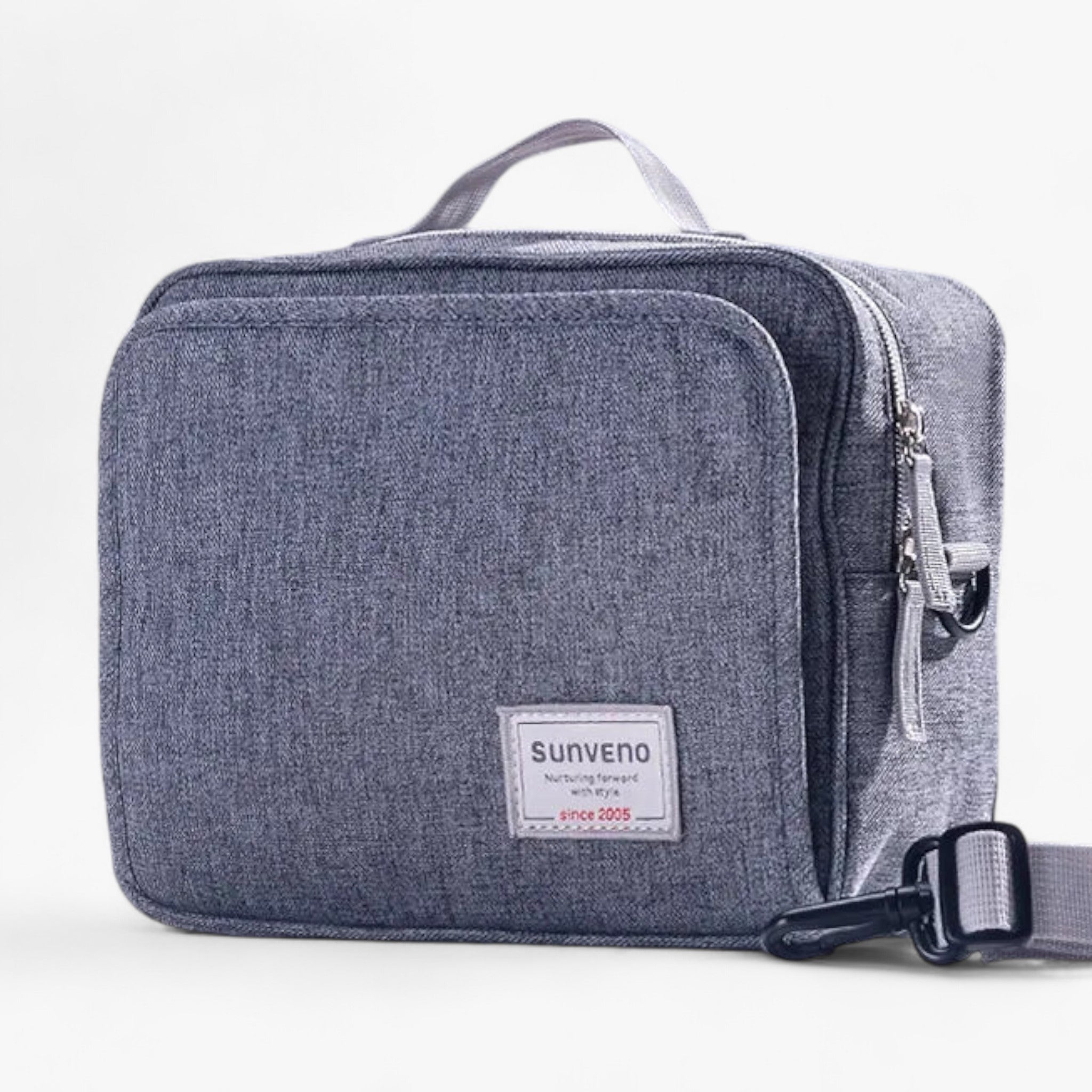 Wickeltasche | Umstandstasche - Modische & funktionelle Aufbewahrung - L Grau - Wickeltasche | Umstandstasche - Modische & funktionelle Aufbewahrung - €25 - Concept Frankfurt