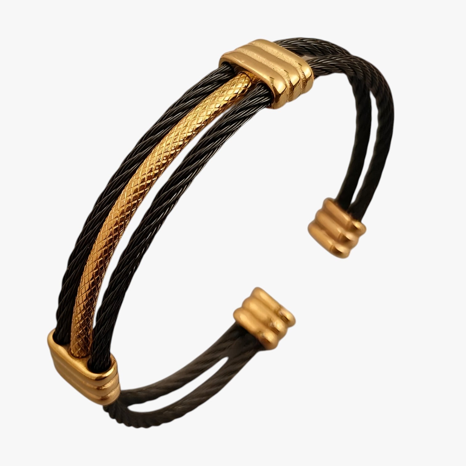 Dakota | Eleganter Armreif mit Seilmotiv