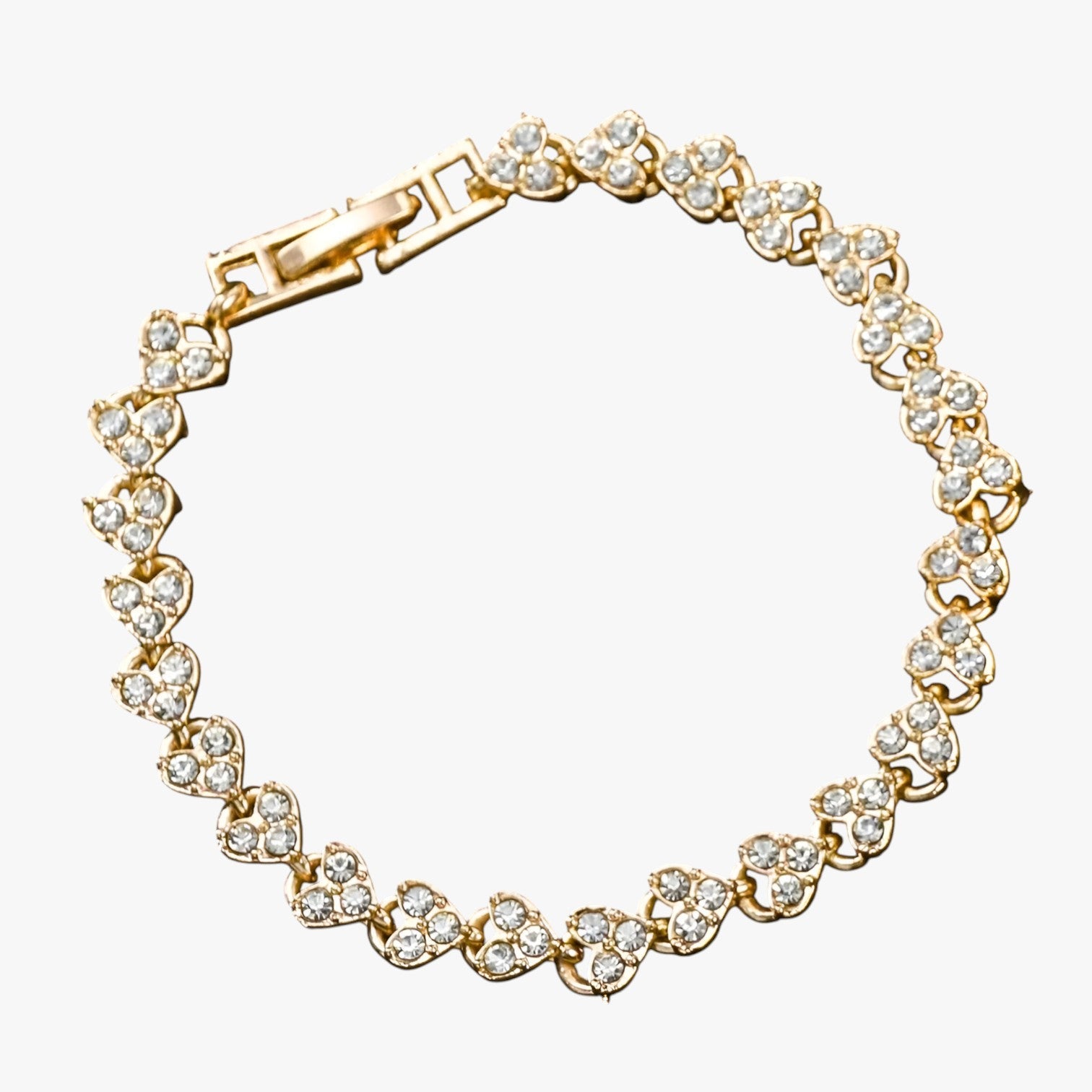 Khloe | Elegante Uhr mit Armband aus Gold und Diamanten