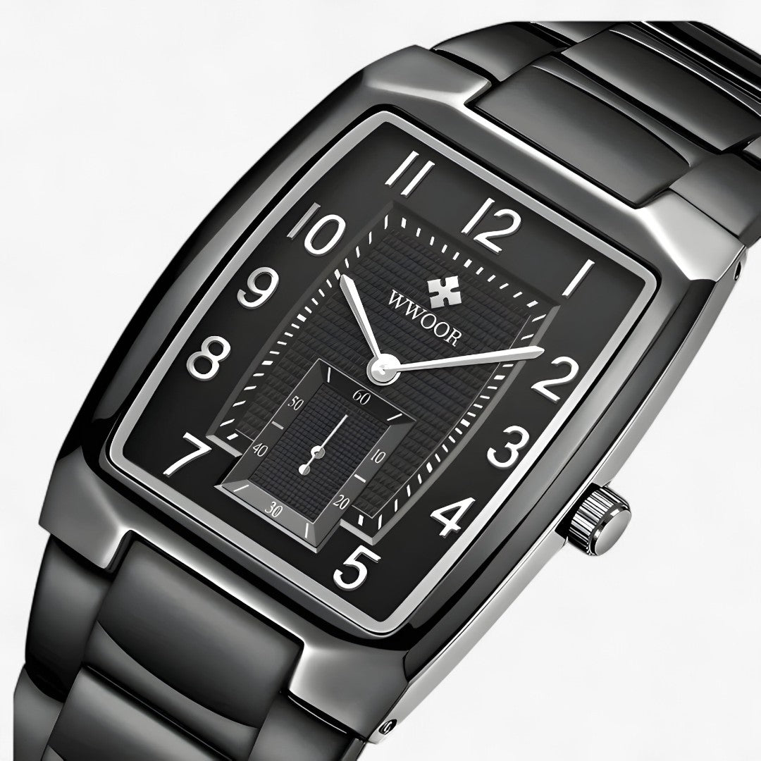 Soren | Luxuriöse Business-Uhr mit quadratischem Zifferblatt